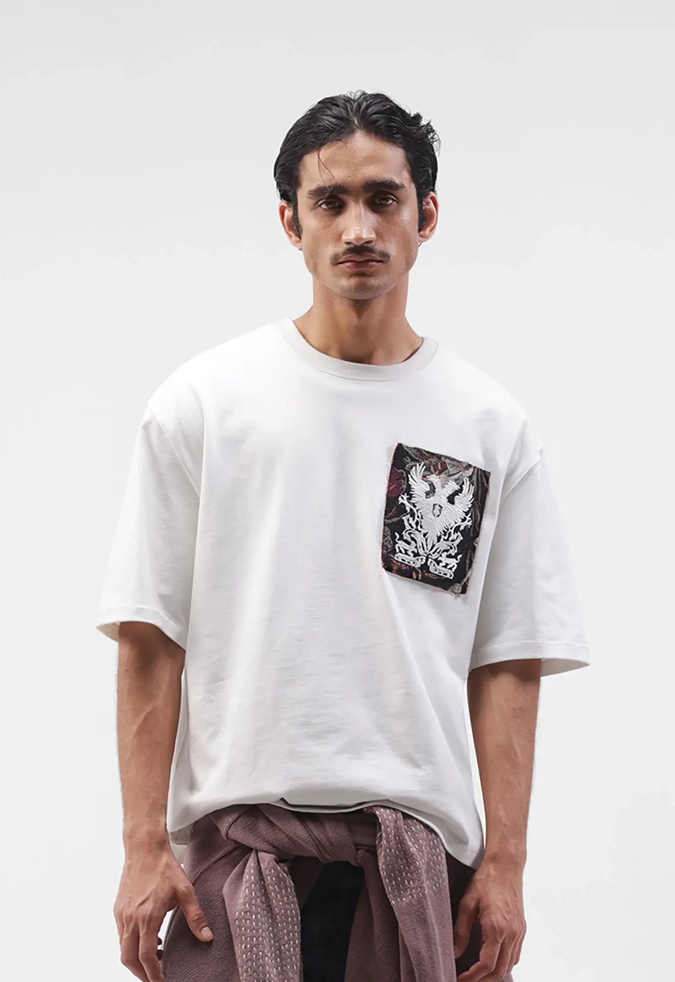 Templar Jacquard Boxy Tee