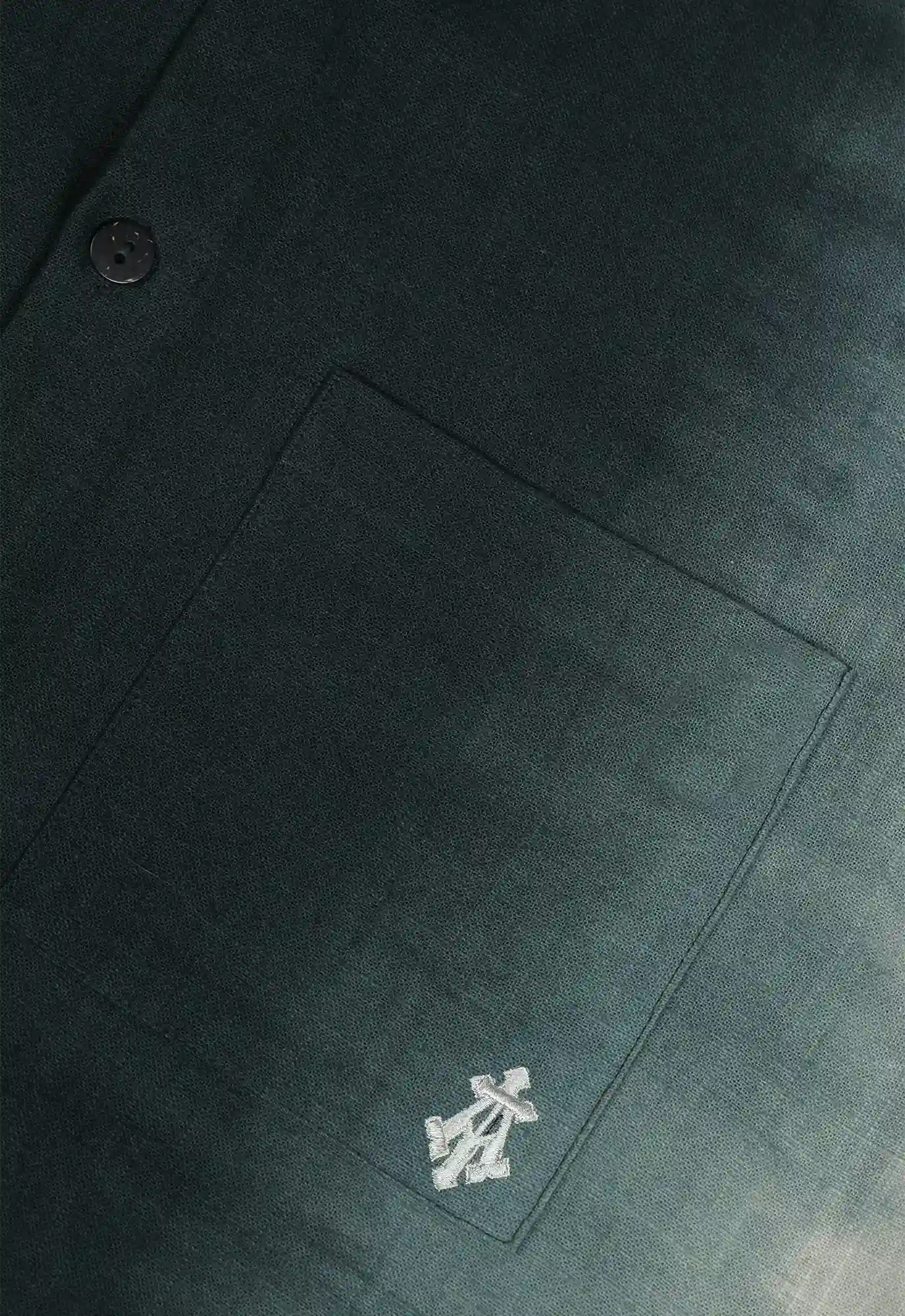 Hand Dyed Emanate Relaxed Shirt with Hood