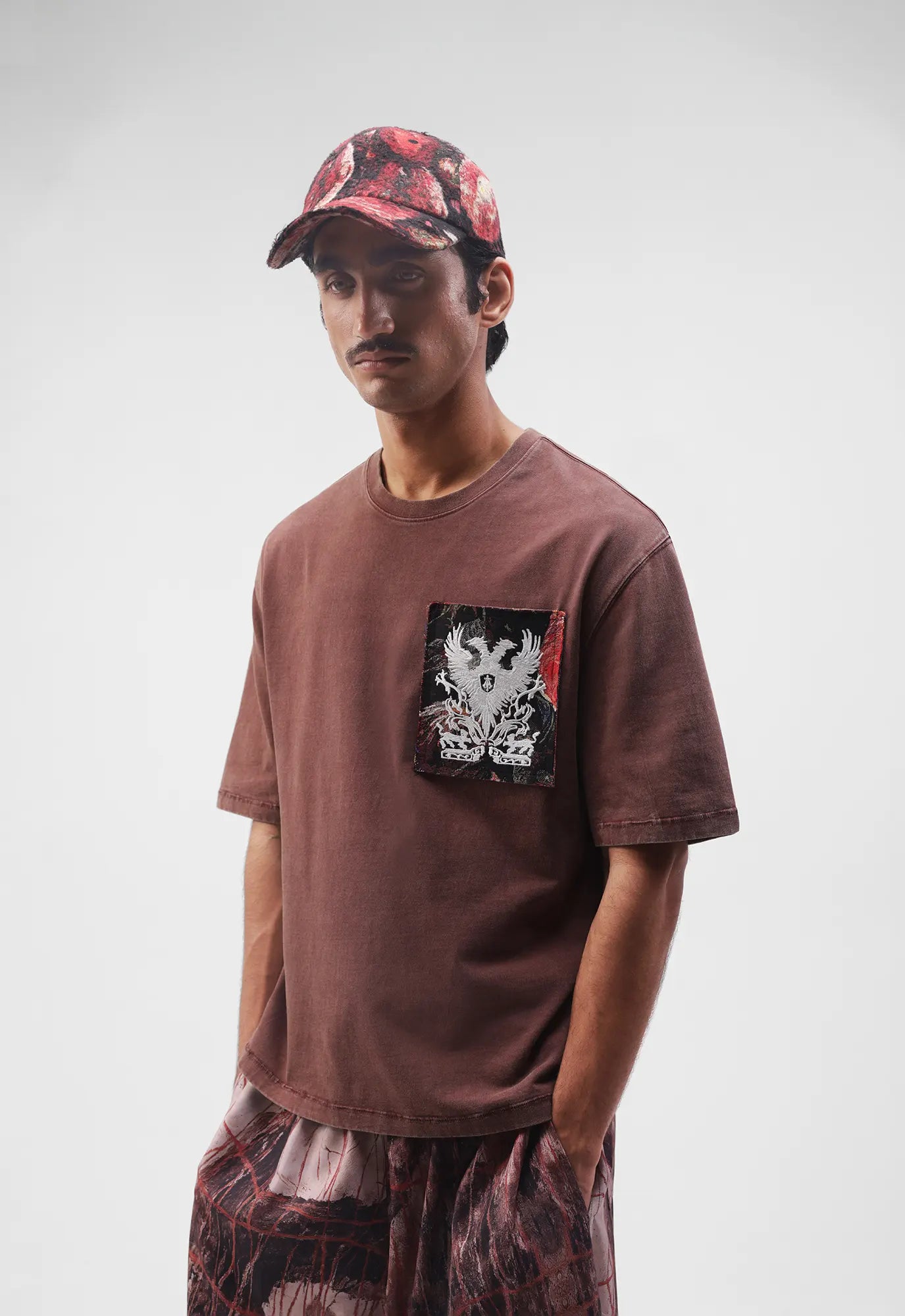 Templar Jacquard Boxy Tee