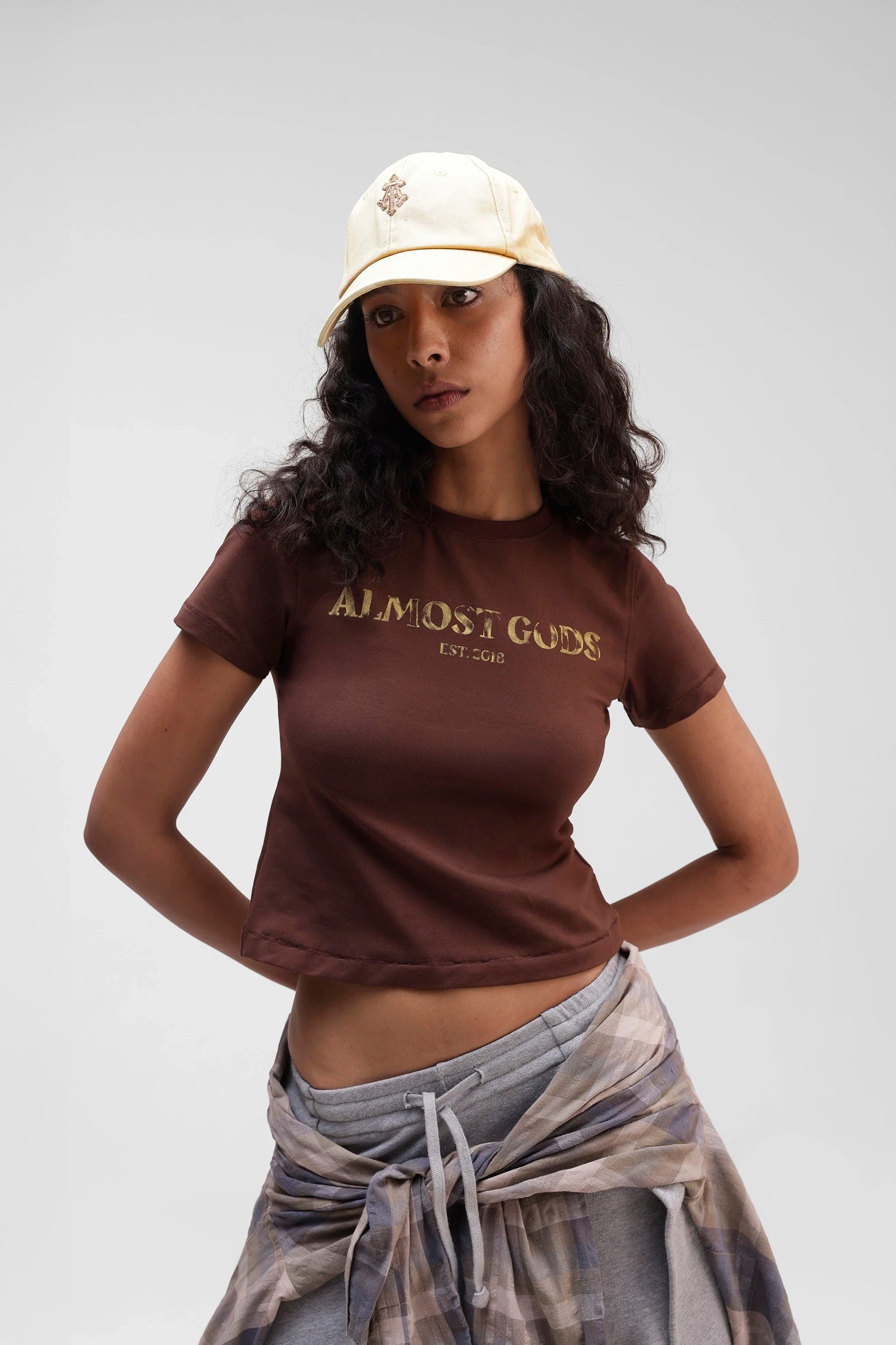 Logo Tee Relaxed In Rust