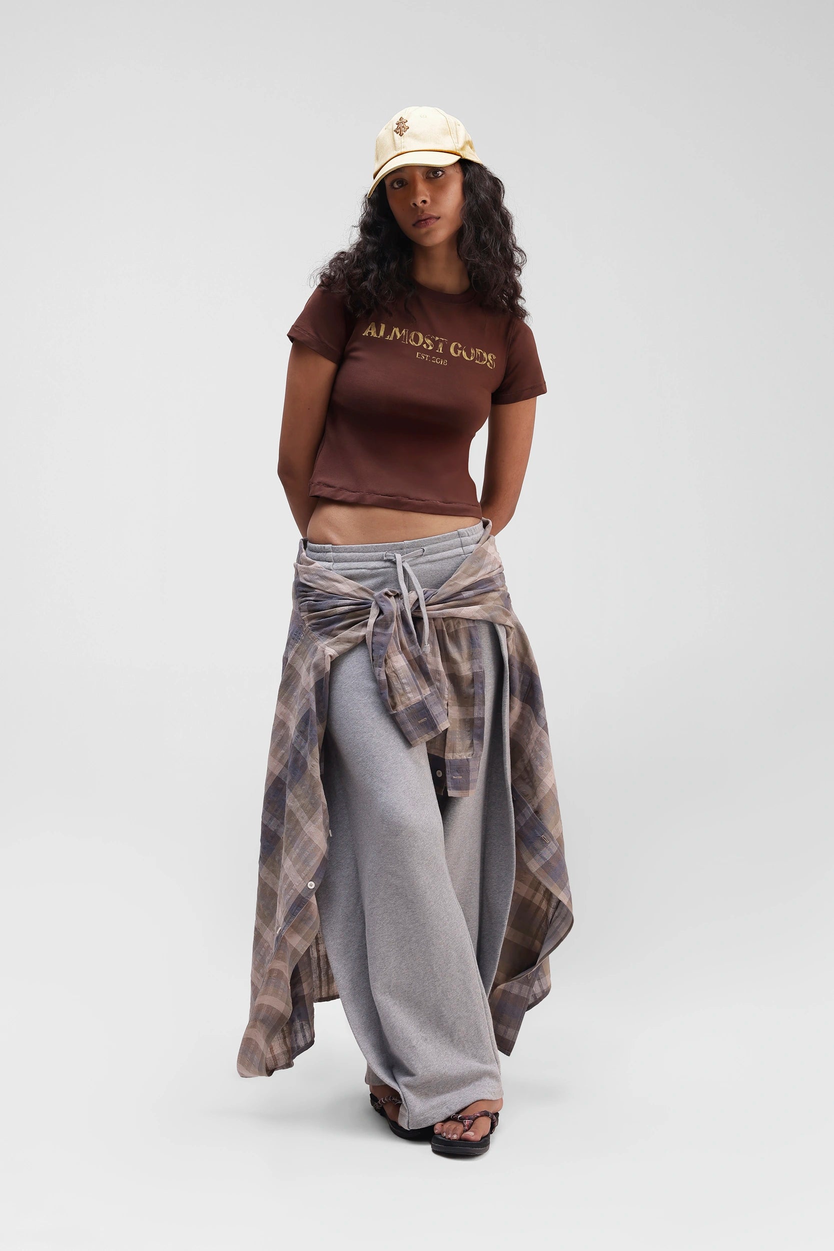 Logo Tee Relaxed In Rust