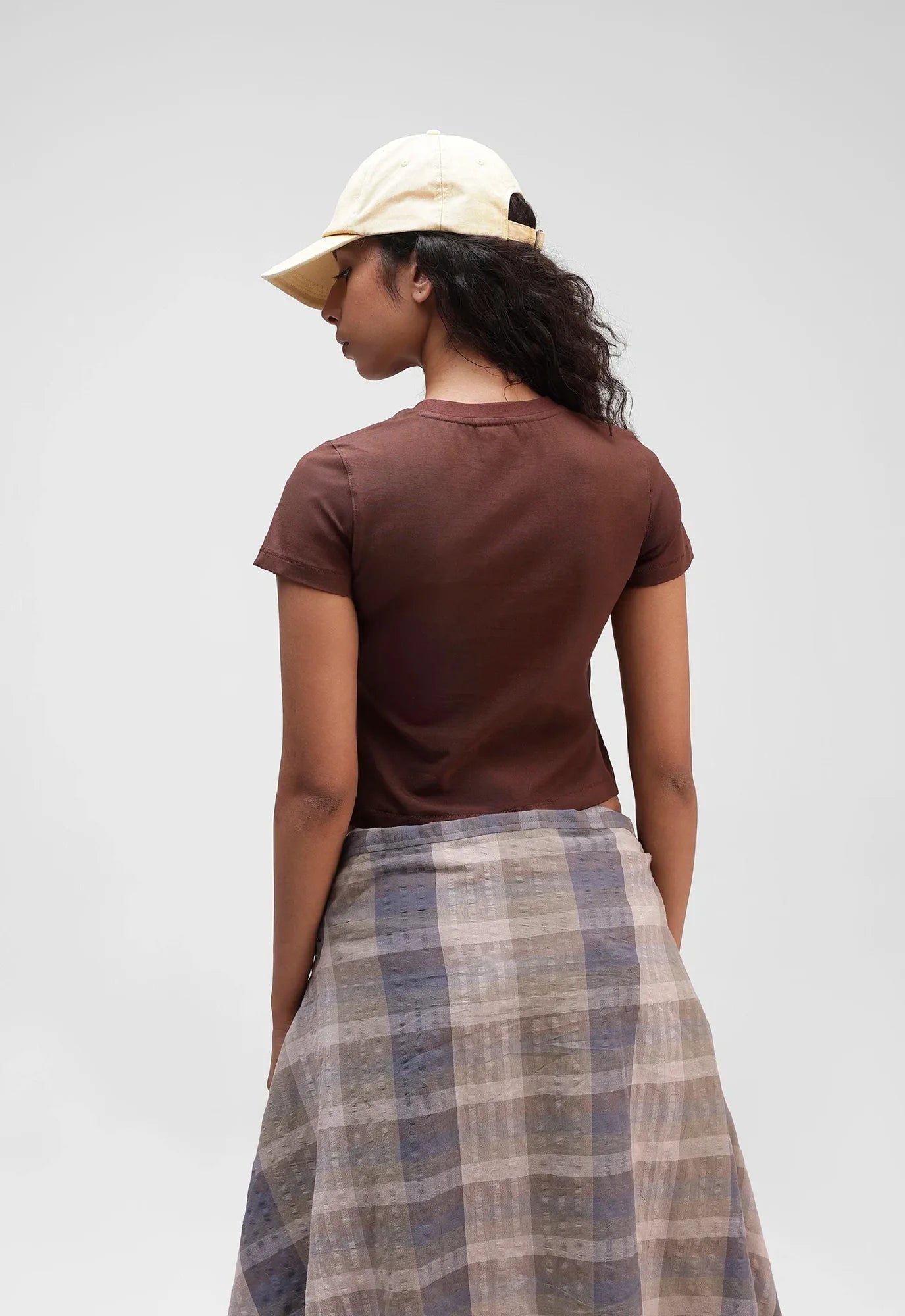 Logo Relaxed Tee In Rust