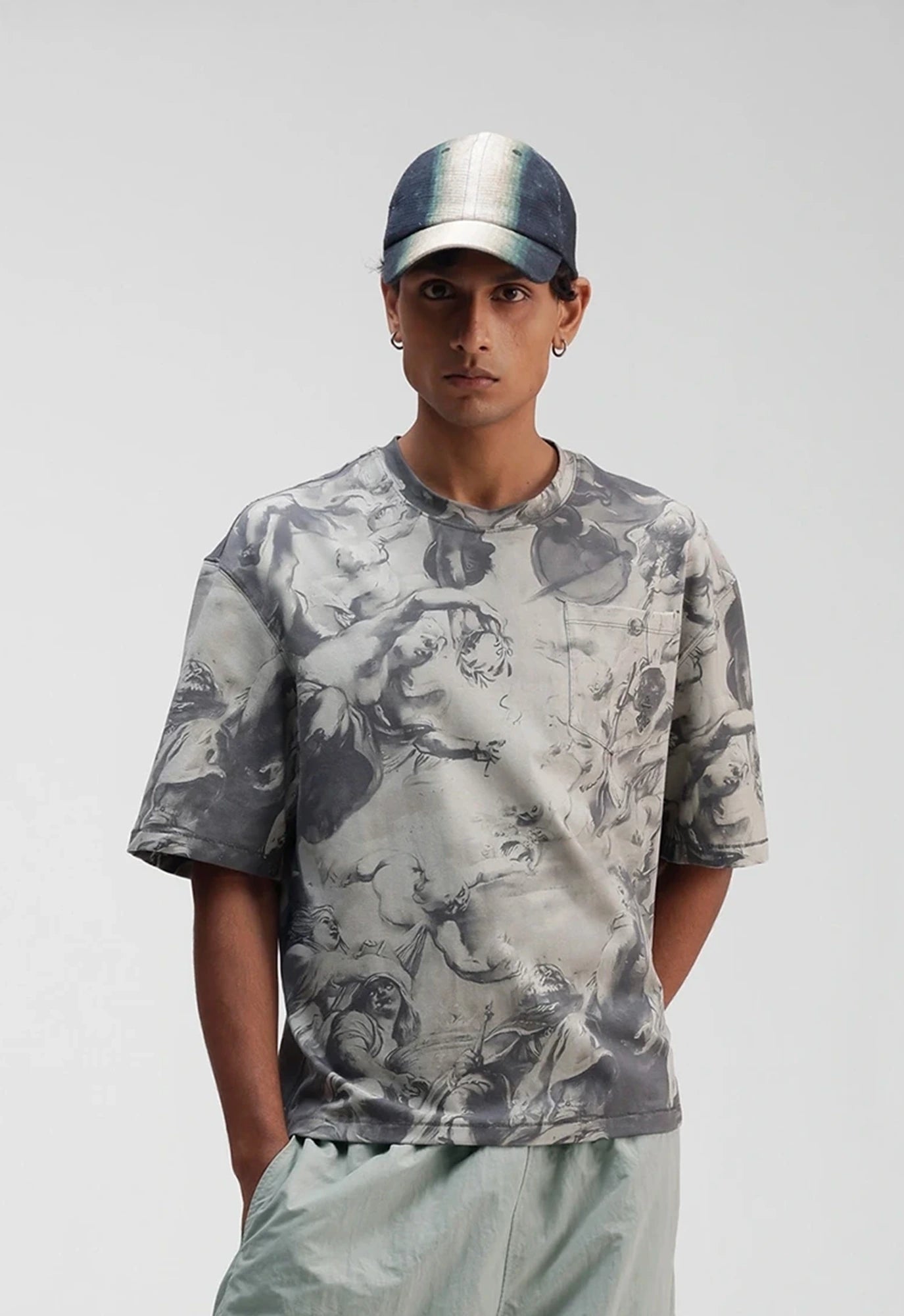 Ascension Relaxed Tee in Grey