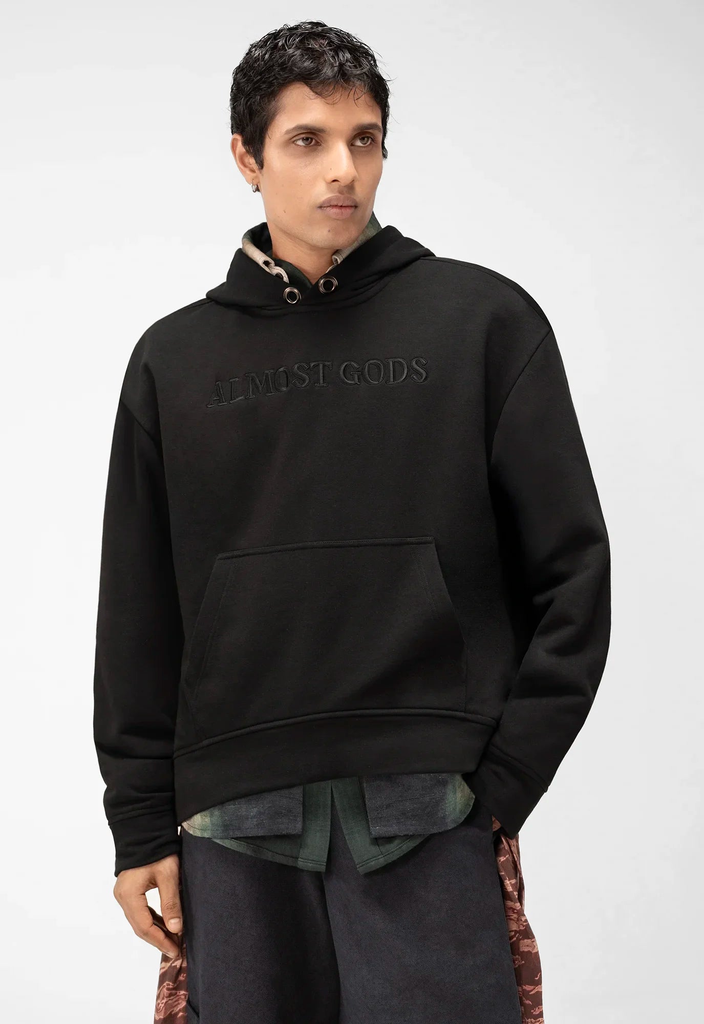 Shattered Alpha Cross Hoodie