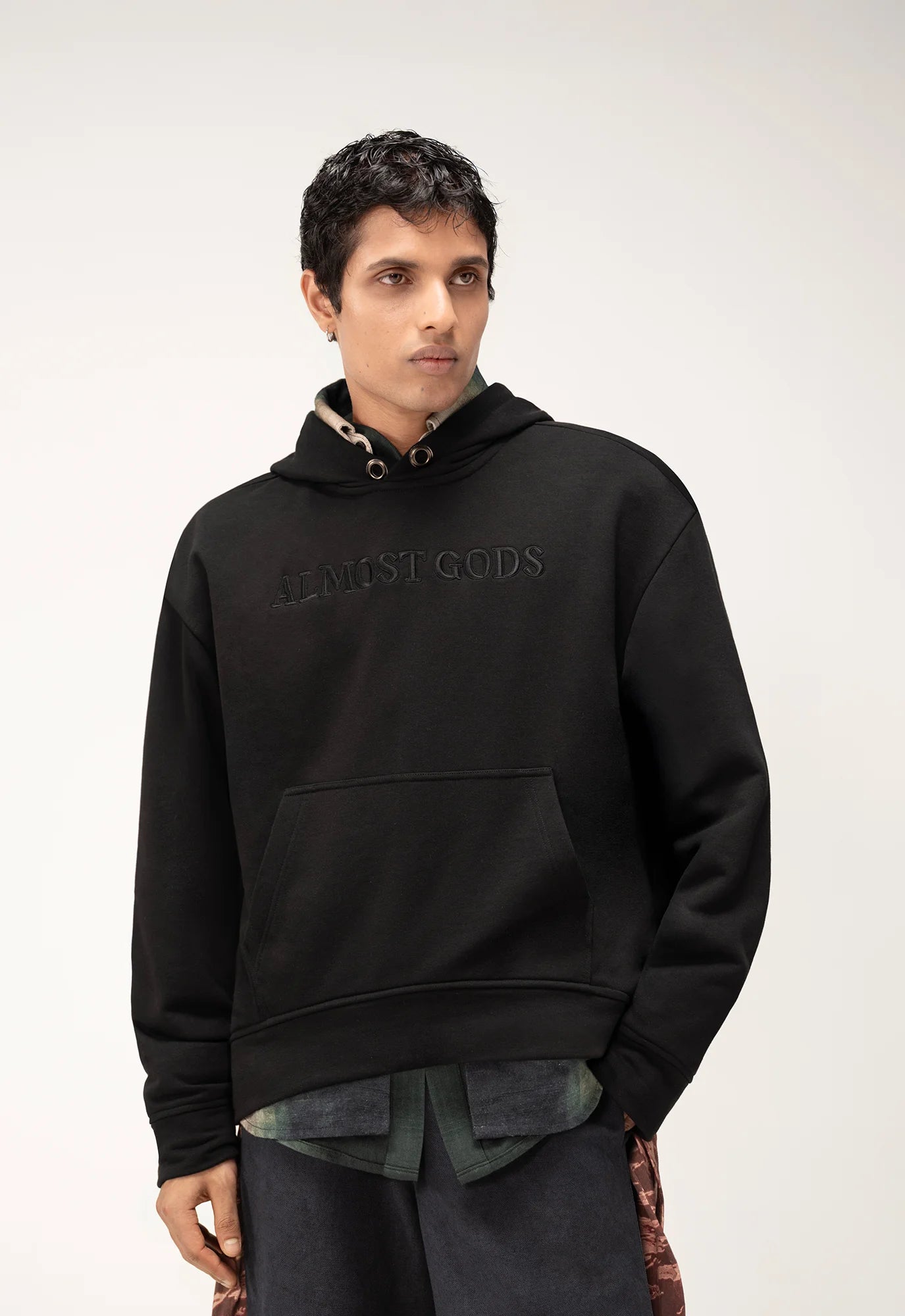 Shattered Alpha Cross Hoodie