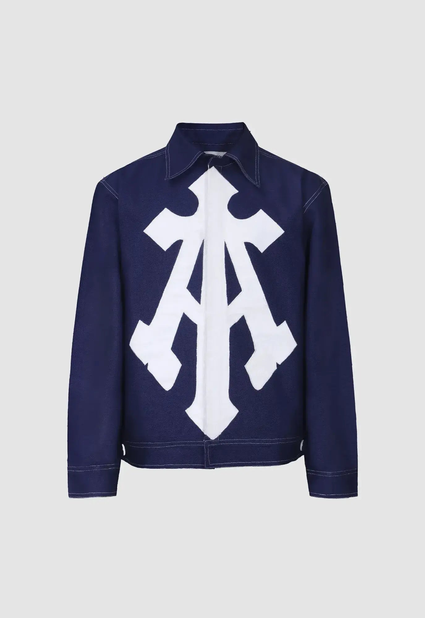BLUE ALPHA CROSS JACKET