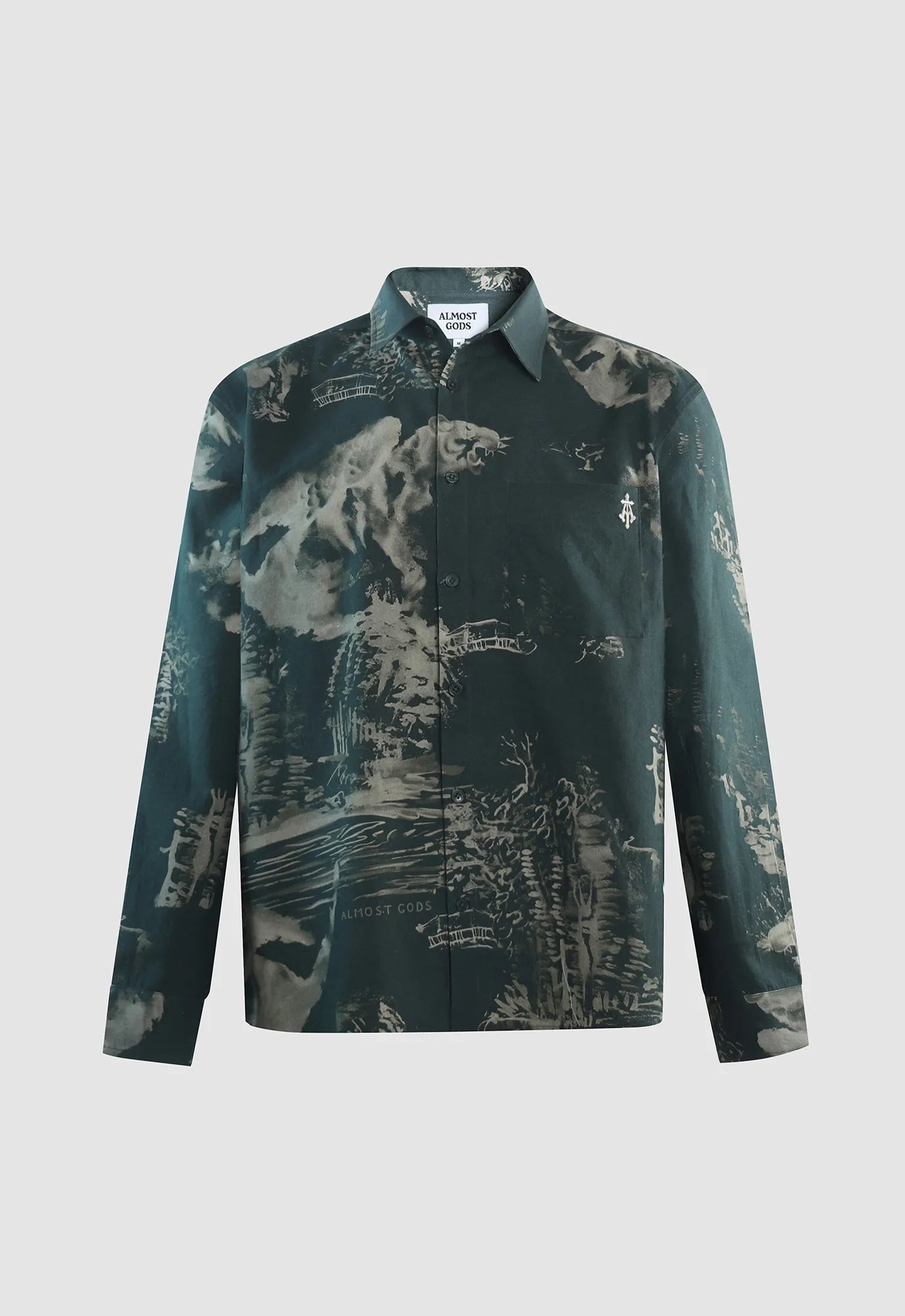 Terrain Relaxed Shirt in Military Olive