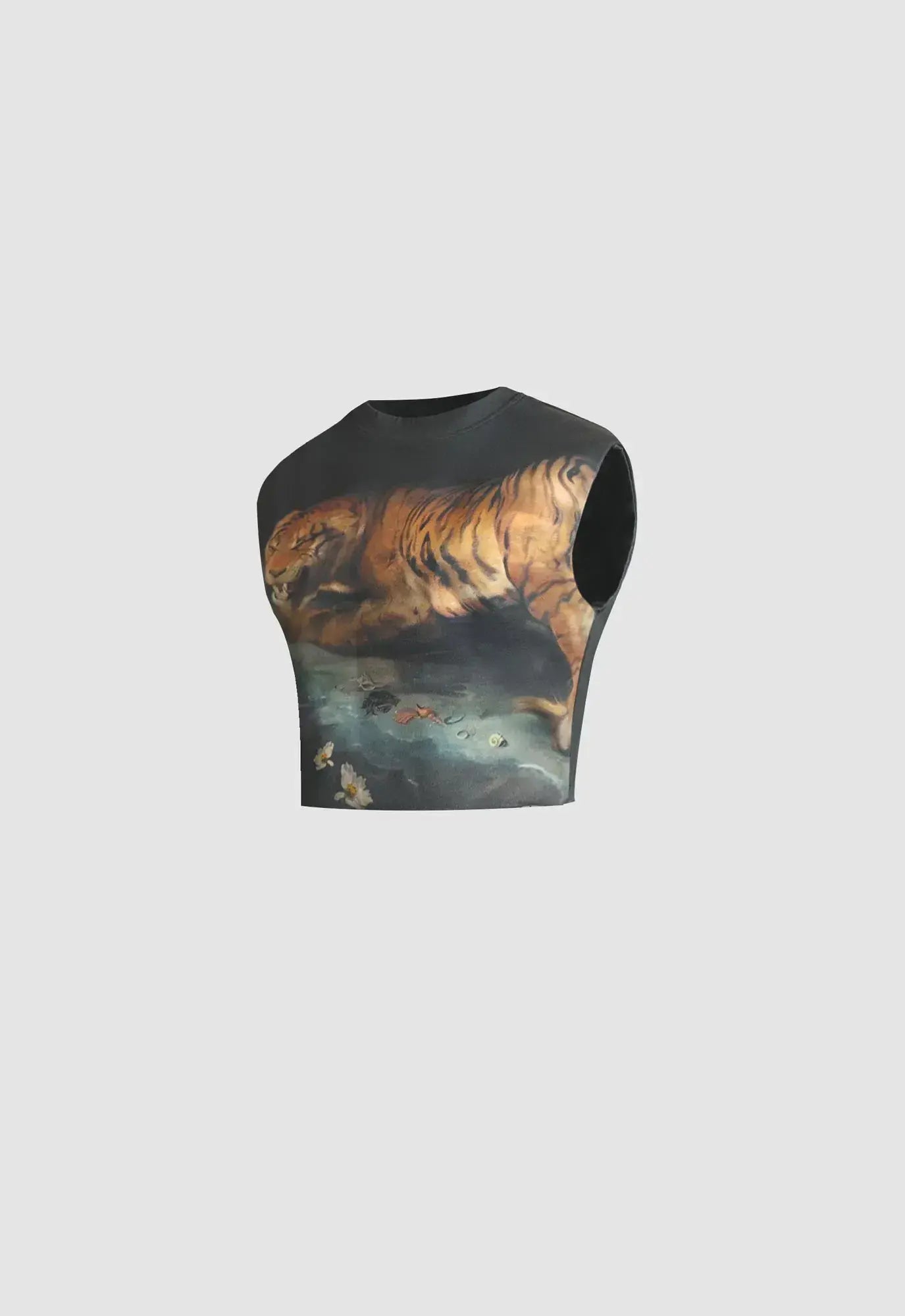 Four Continents Cropped Tee