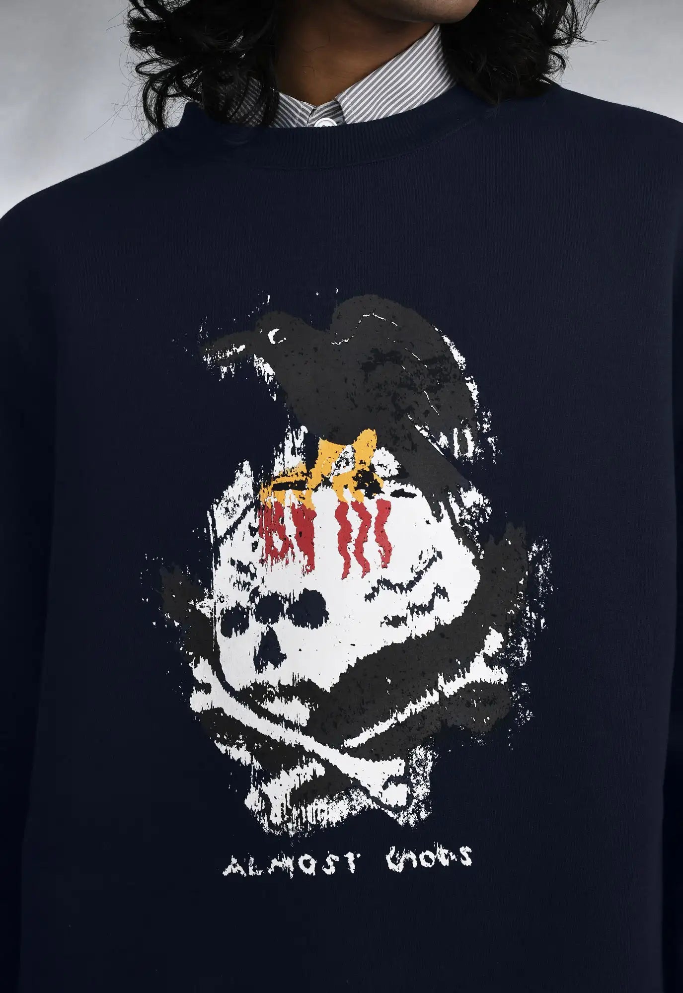 Nevermore Sweatshirt In Navy