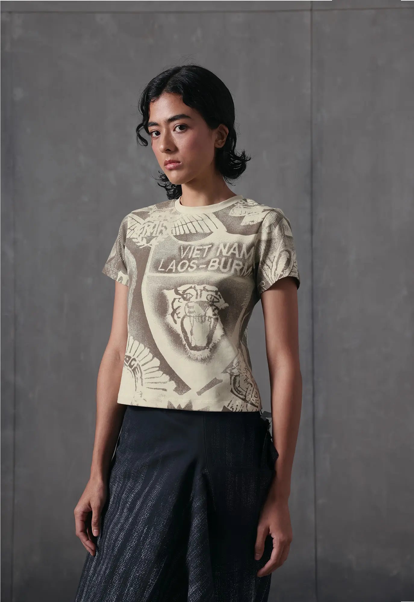 Aegis Relaxed Tee in Green Haze