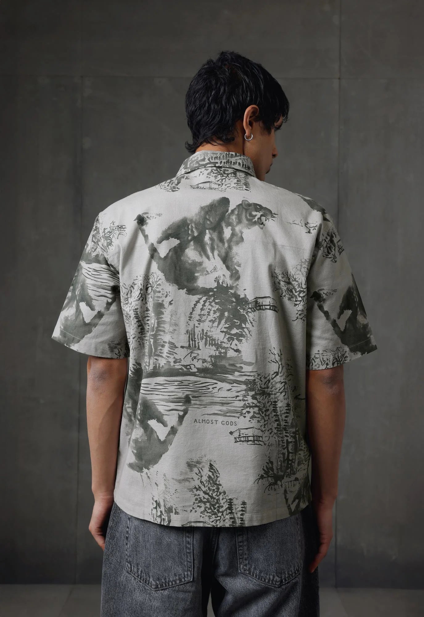 Terrain Relaxed Shirt in Green