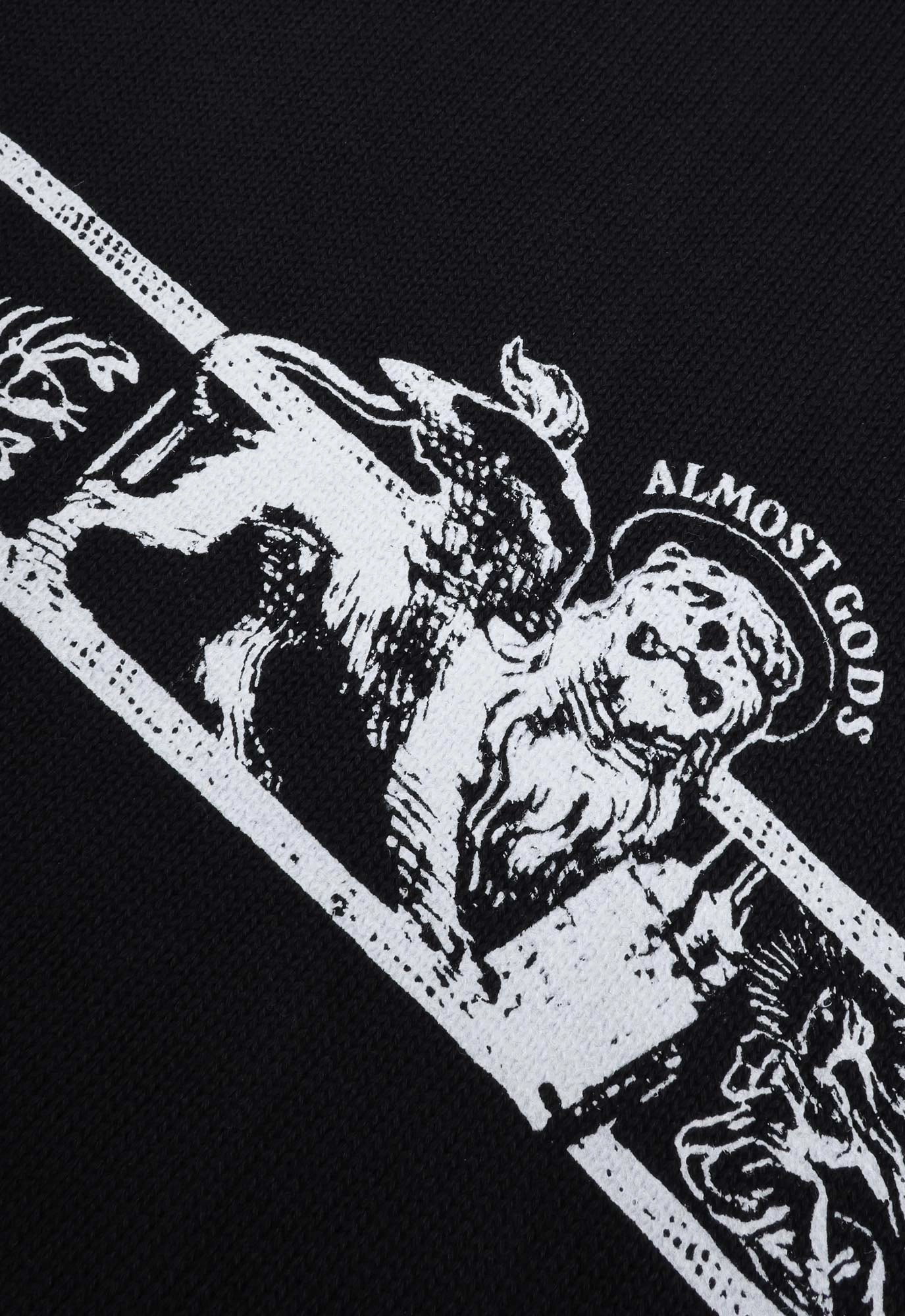 Zodiac Knit Sweater in Black