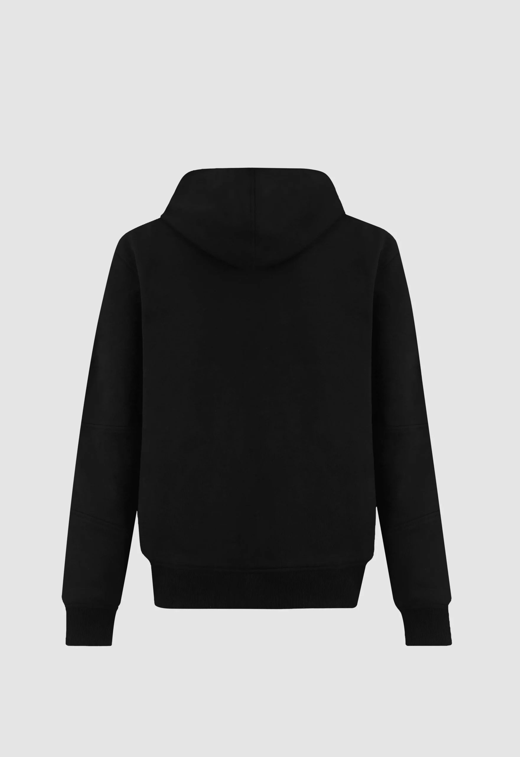 Alpha Cross Embroidered Zip Hoodie