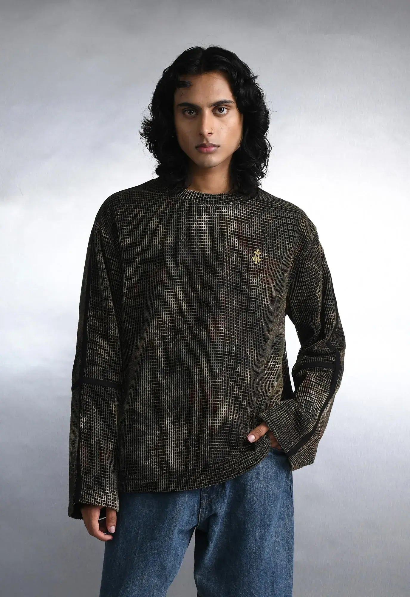 Mandrake Camo Net Sweatshirt