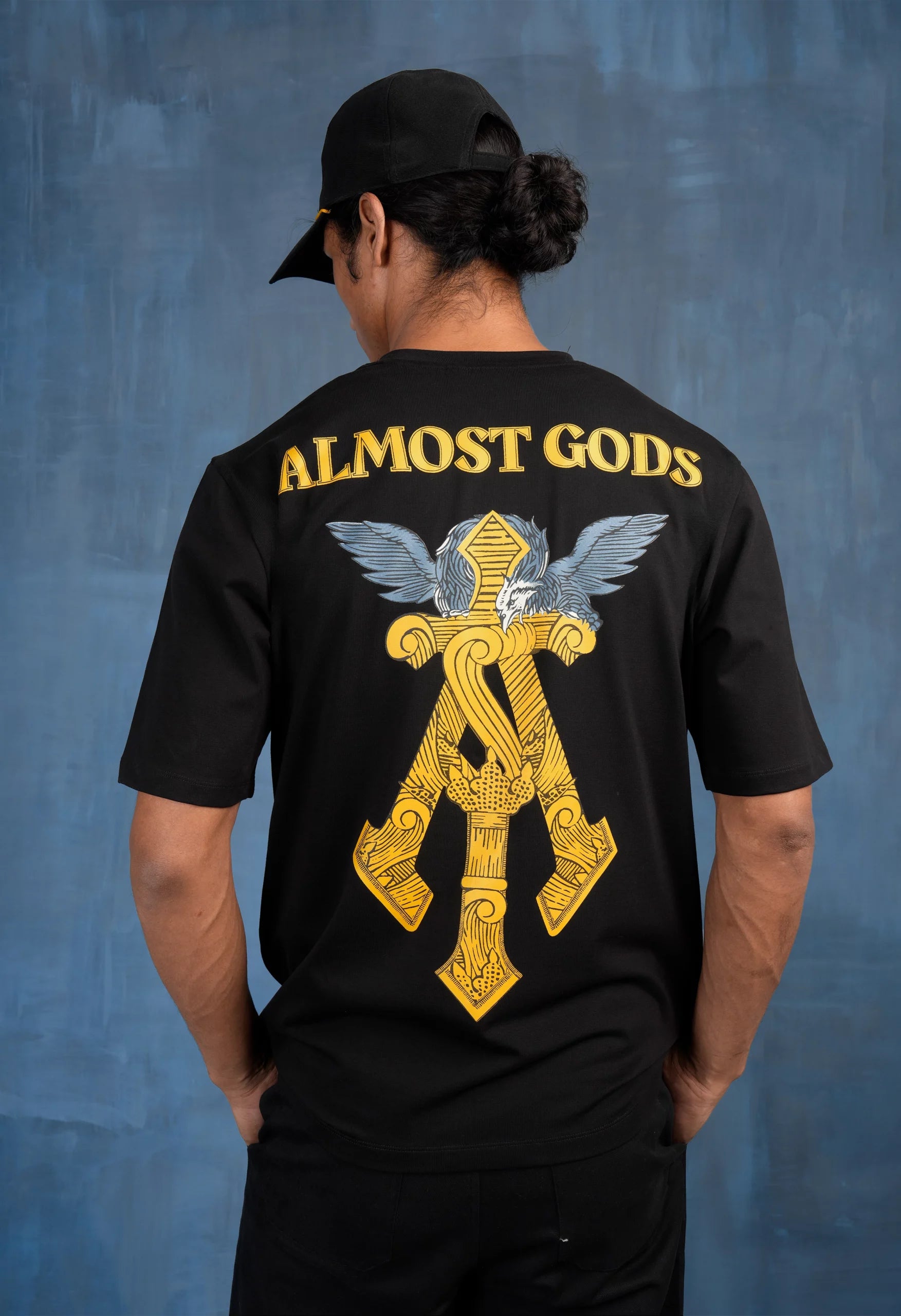 Gilded Alpha Cross Relaxed Tee