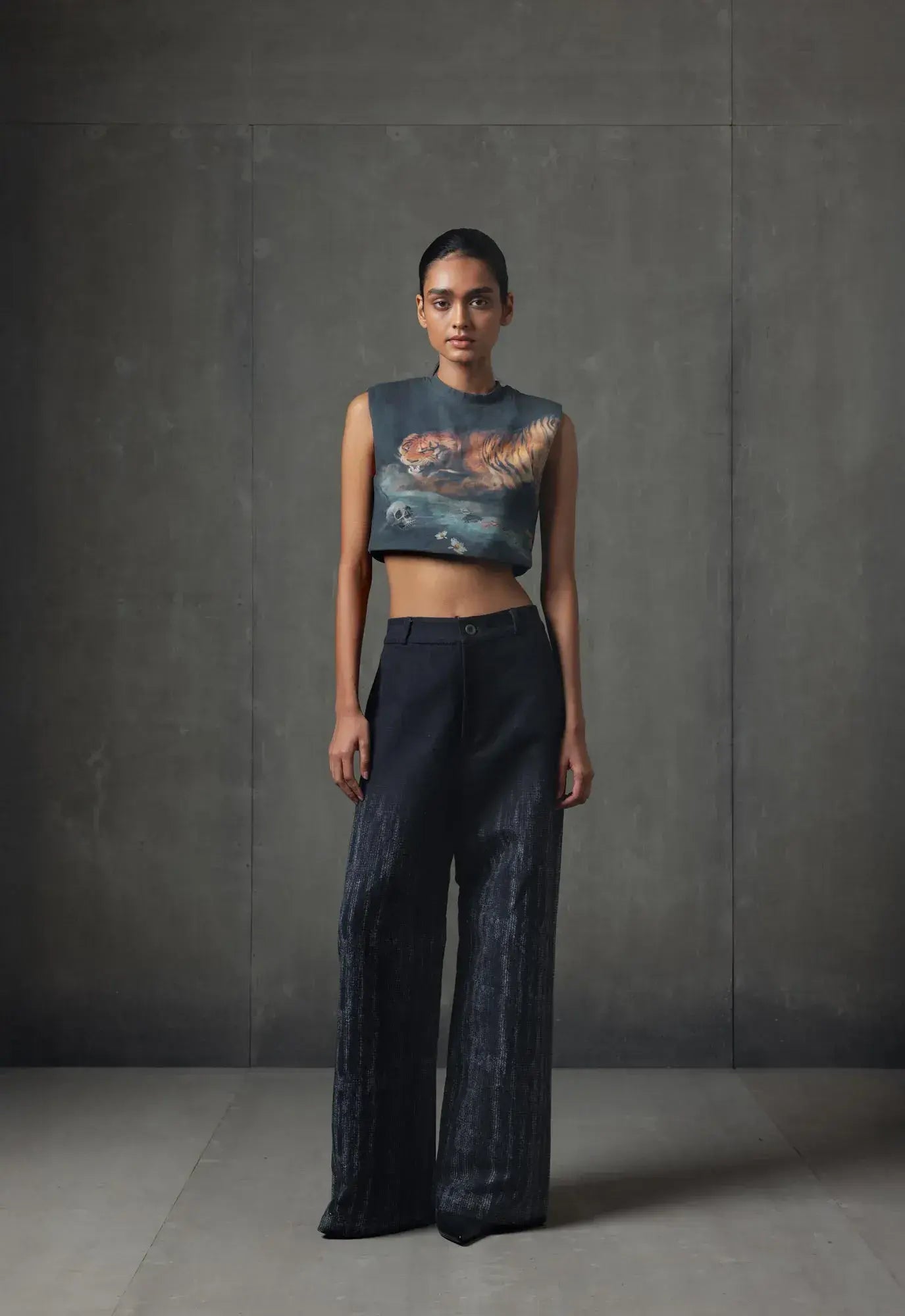 Four Continents Cropped Tee