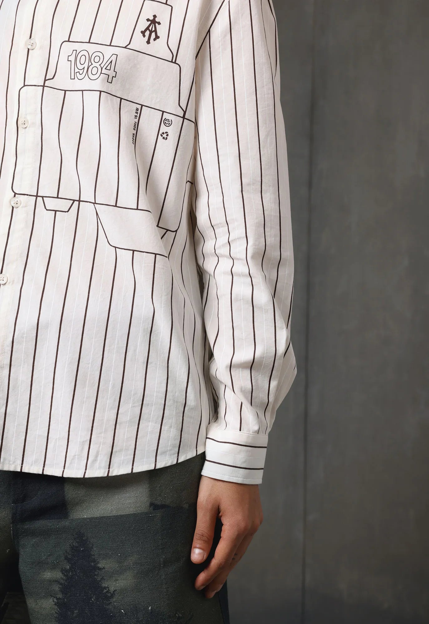 Assemblage Stripe Relaxed Shirt