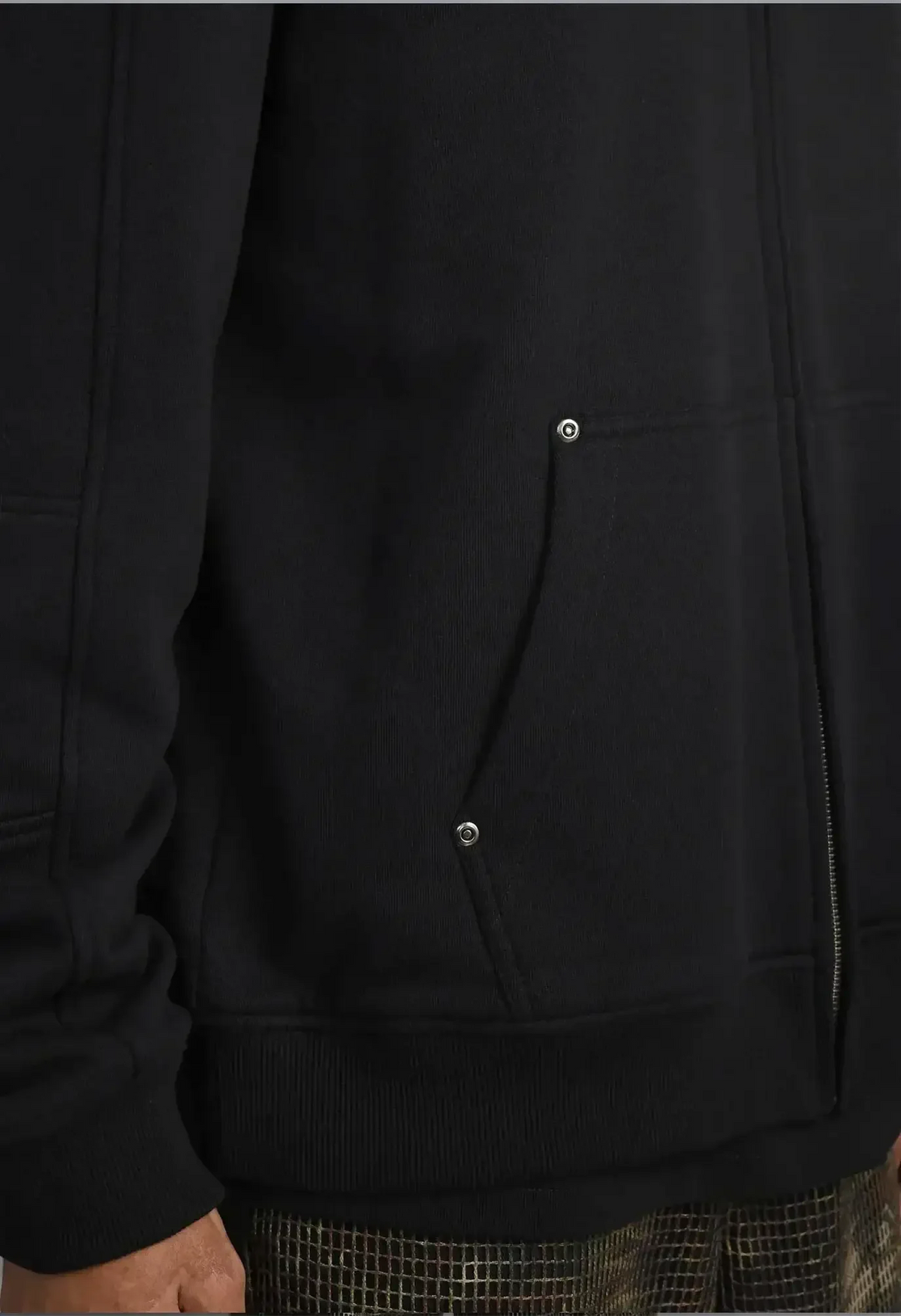 Alpha Cross R Logo Alpha Cross Embroidered Zip Hoodie