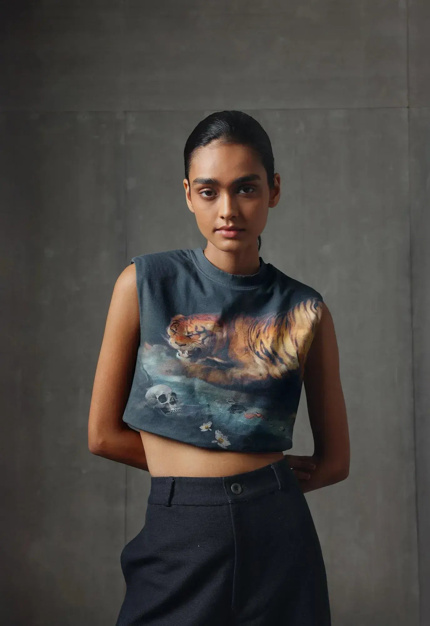 Four Continents Cropped Tee