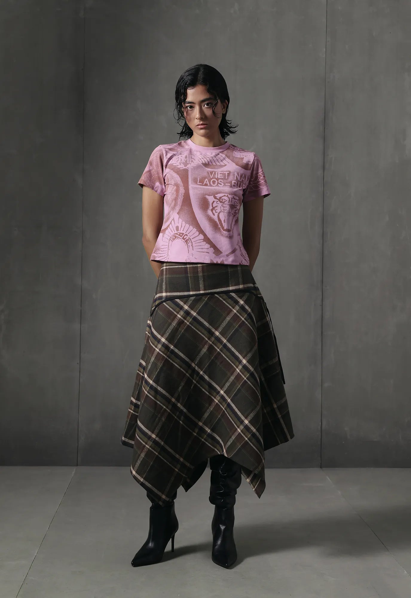 Aegis Relaxed Tee in Green Haze