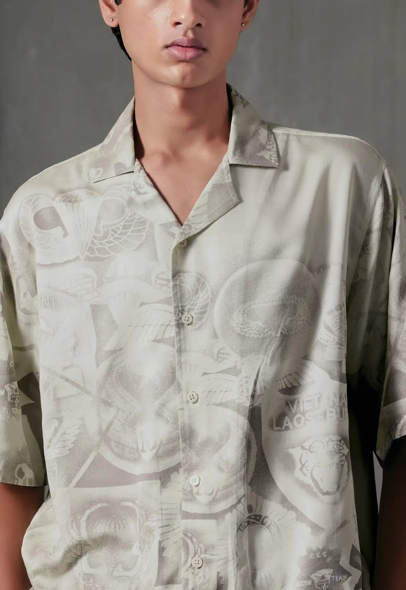 Aegis Relaxed Shirt in Brown