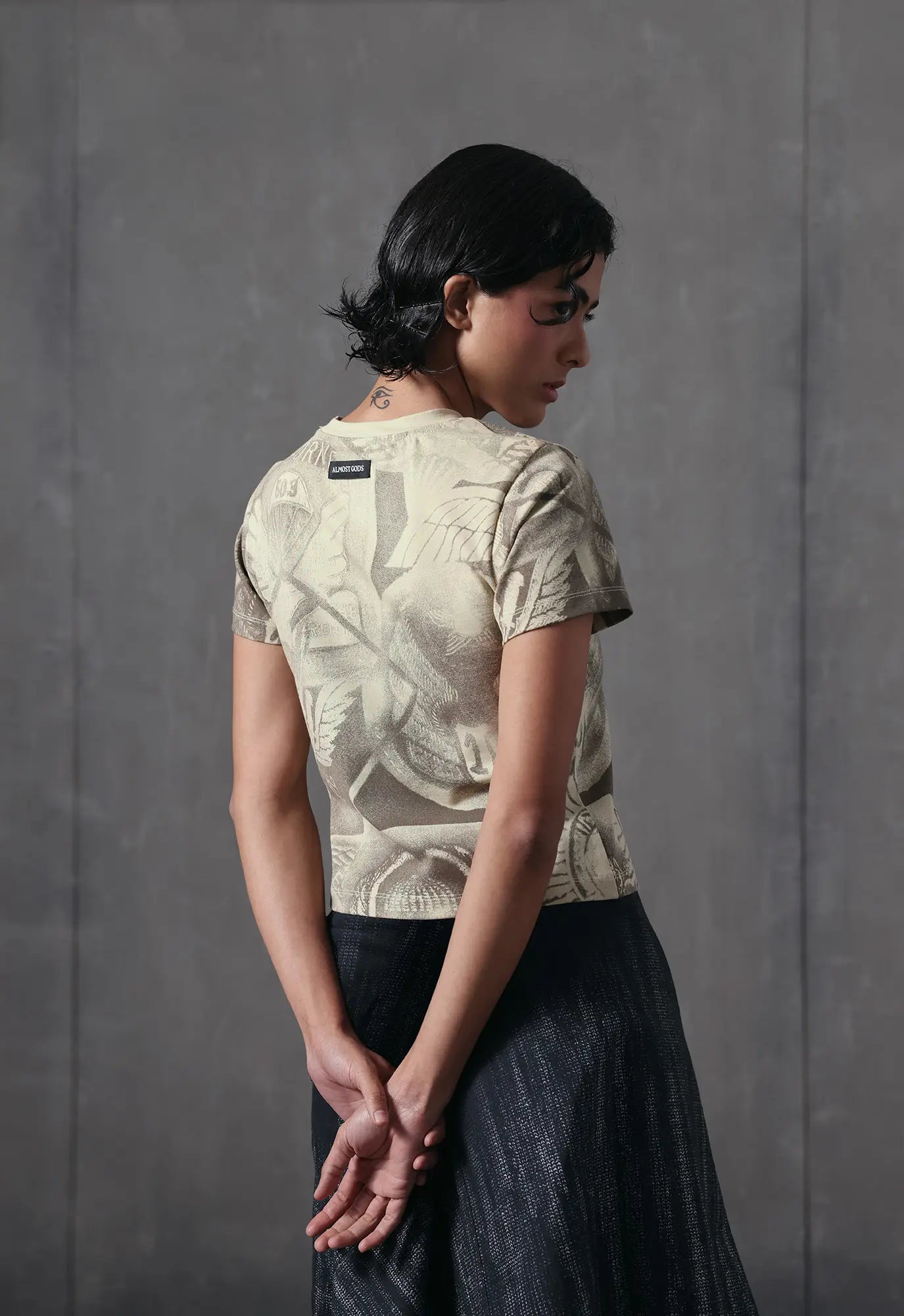 Aegis Relaxed Tee in Green Haze