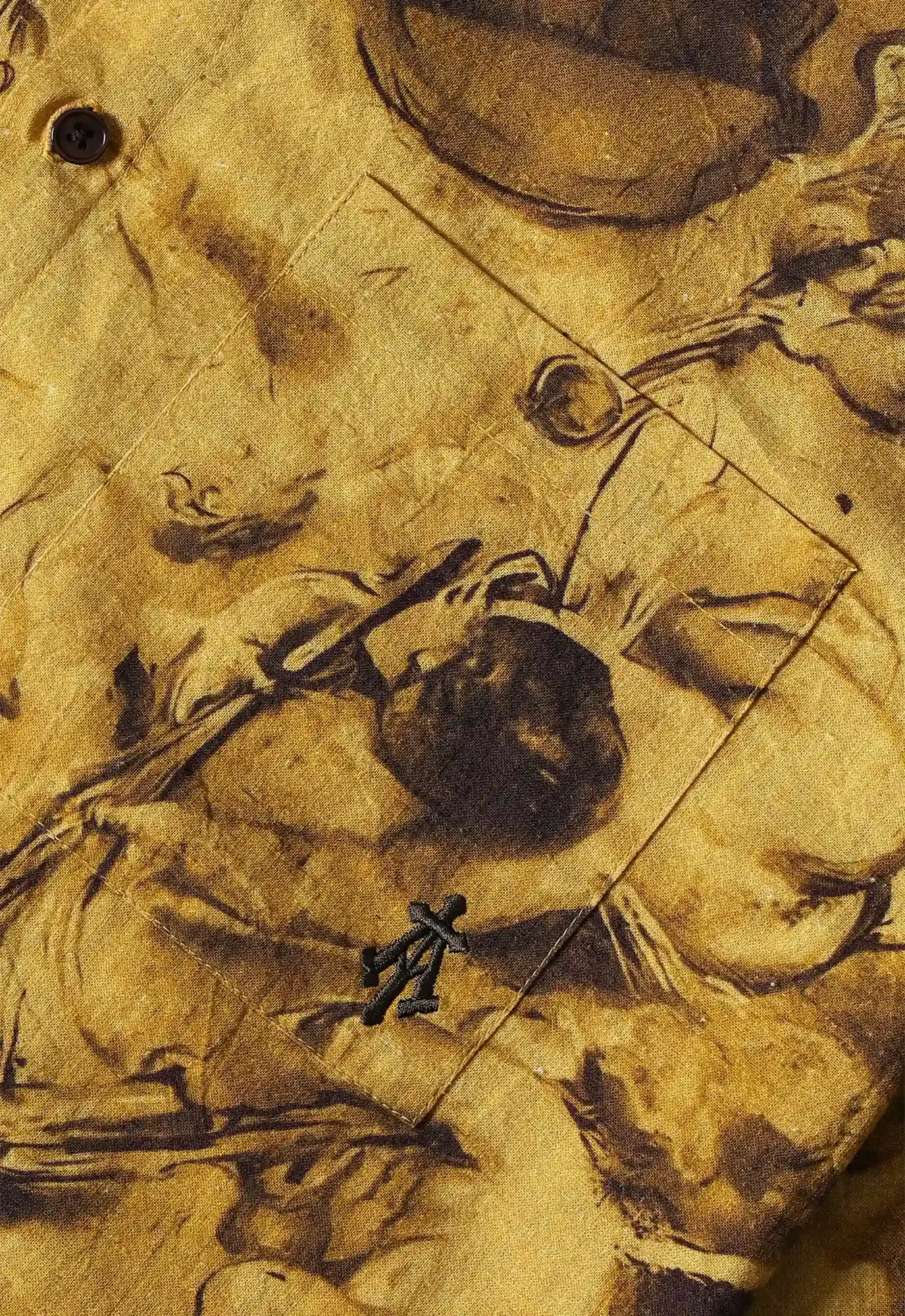 Ascension Linen Relaxed Shirt in Yellow