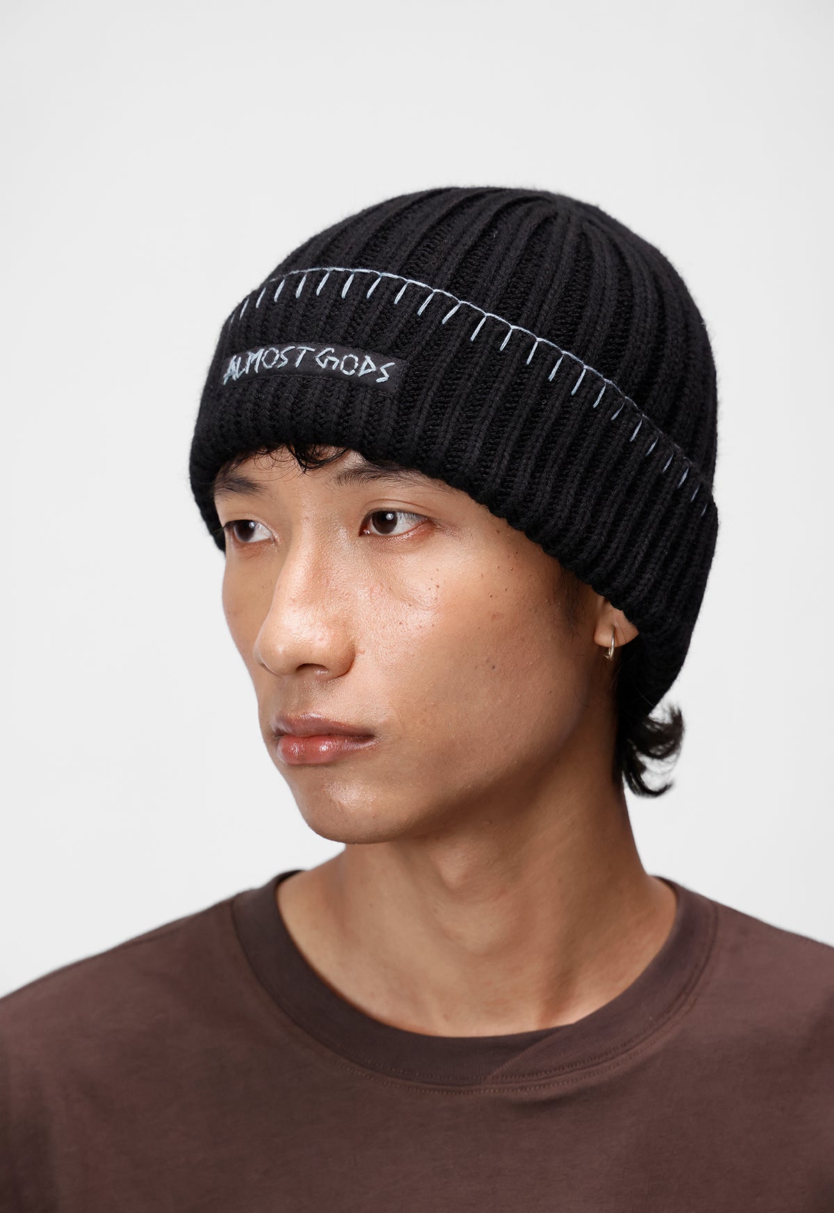 Logo Embroidered Beanie
