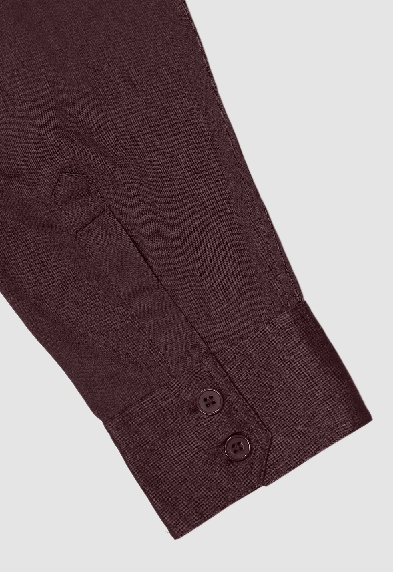 Military Relaxed Overshirt in Rust