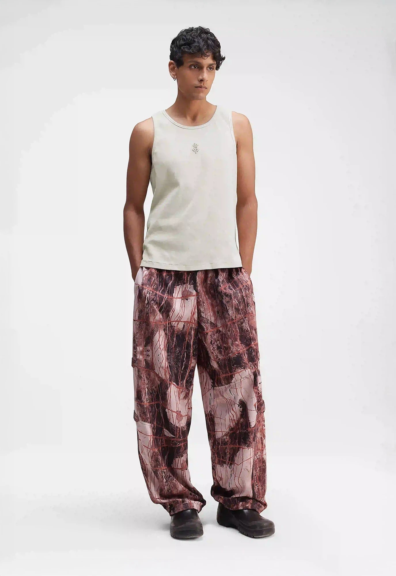 Alpha Cross Ribbed Vest