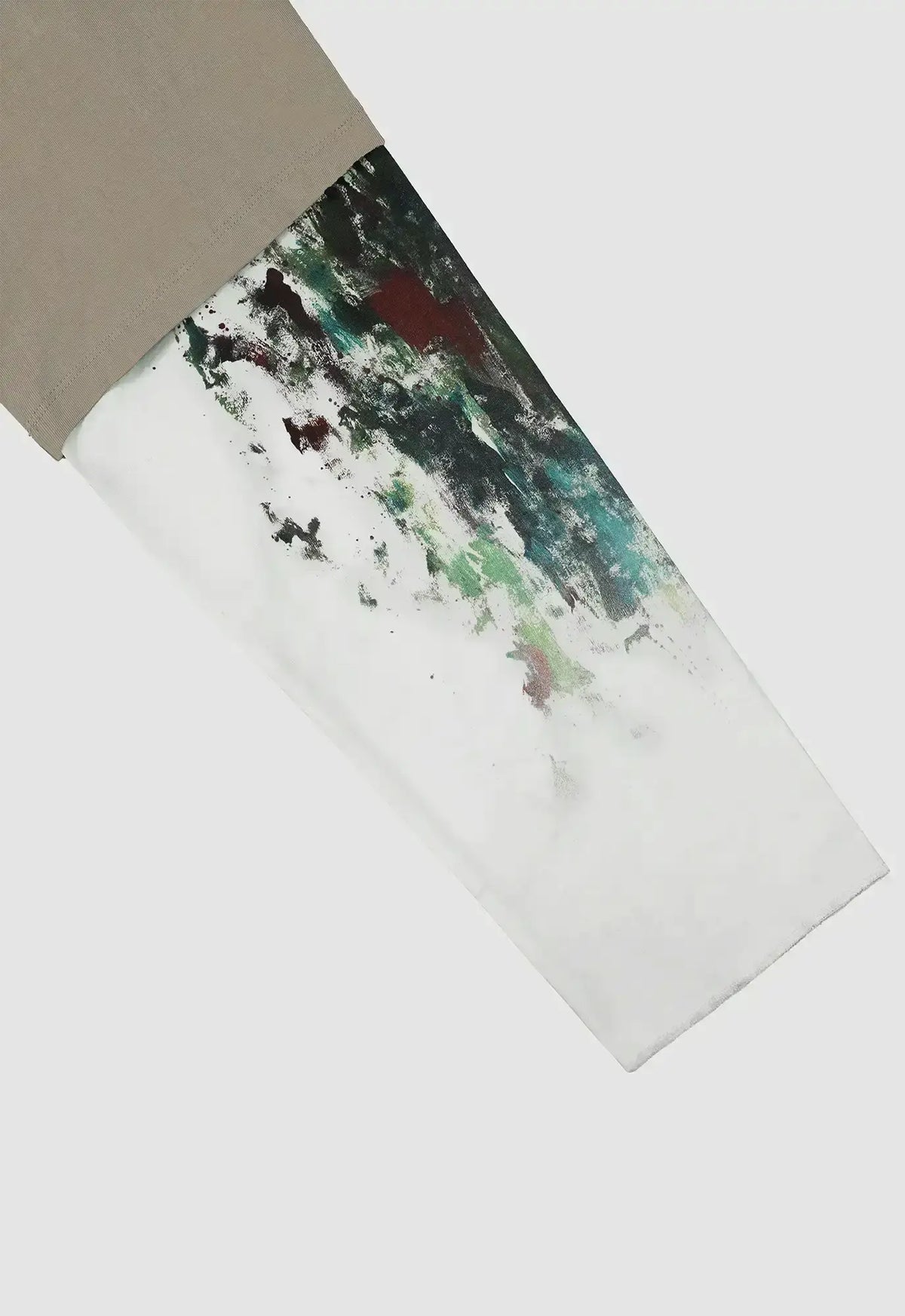 Paint Splatter Long Sleeve Oversized Tee