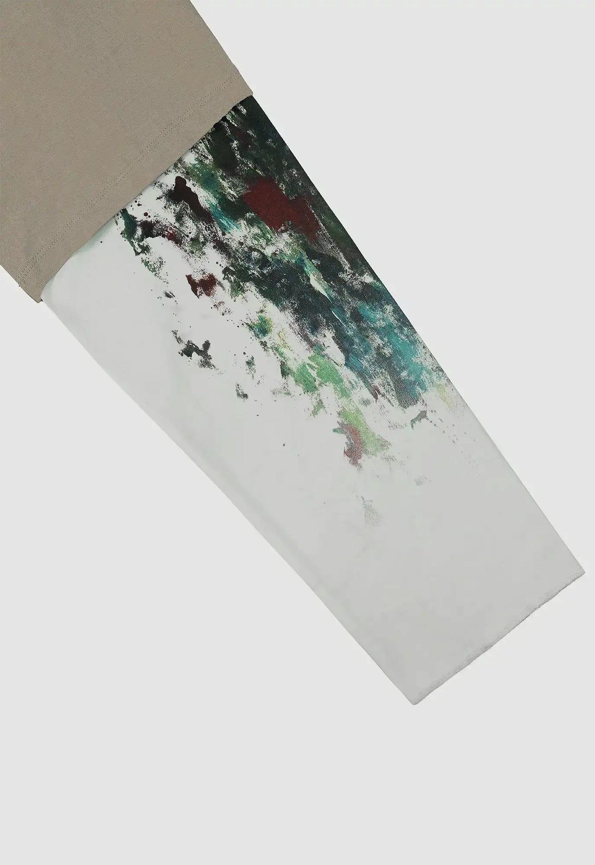 Paint Splatter Long Sleeve Oversized Tee