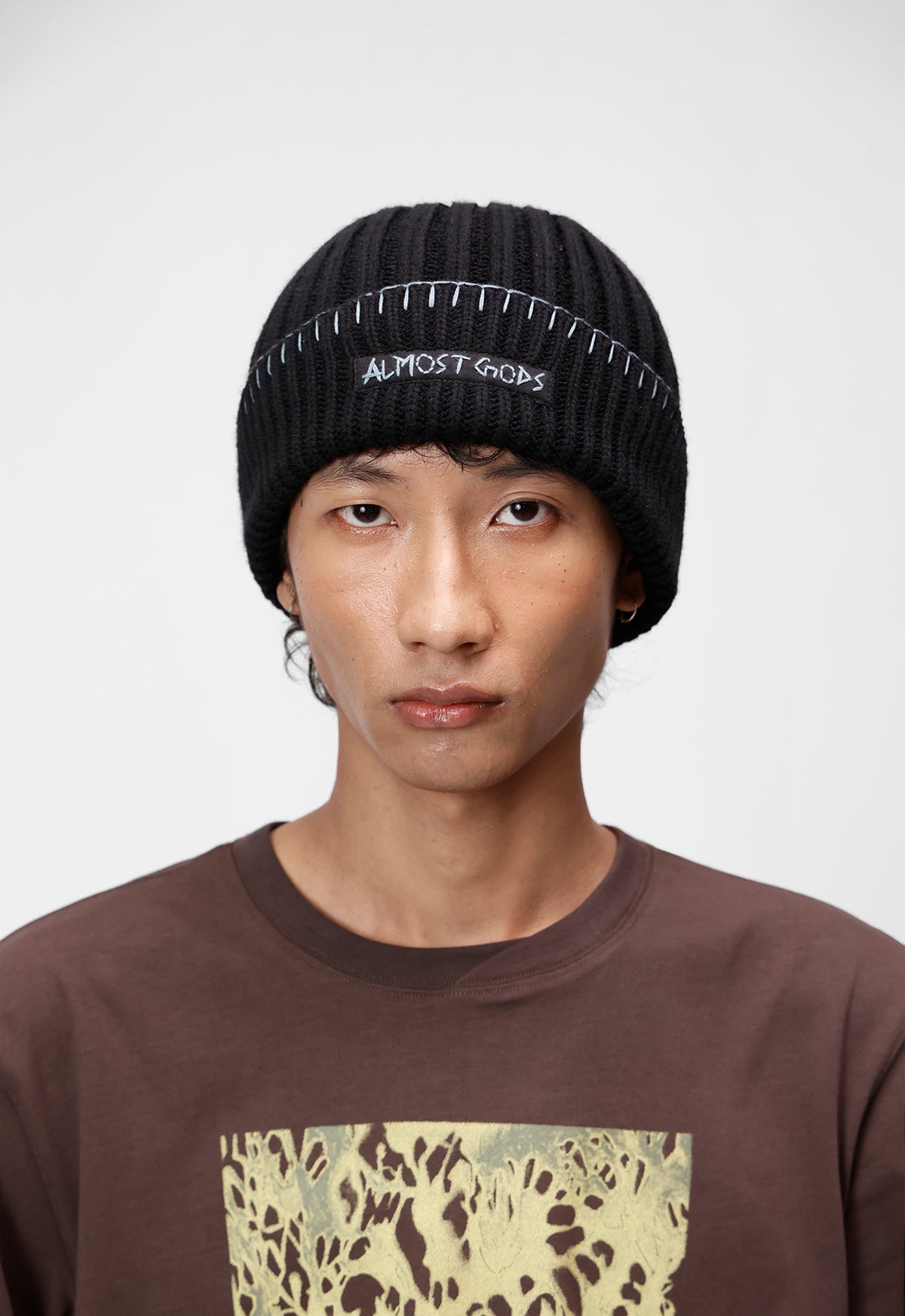 Logo Embroidered Beanie