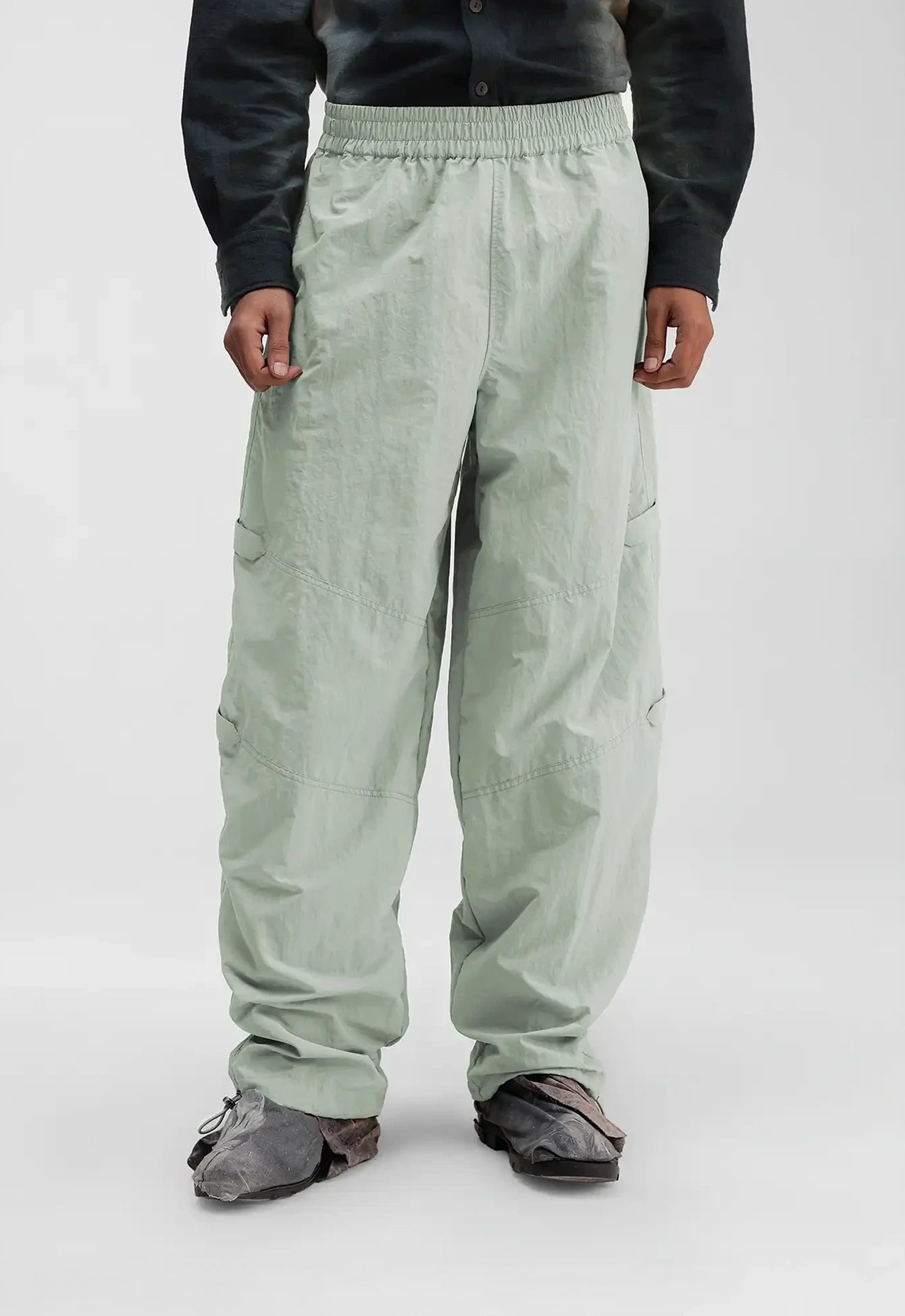 Panelled Windbreaker Pants