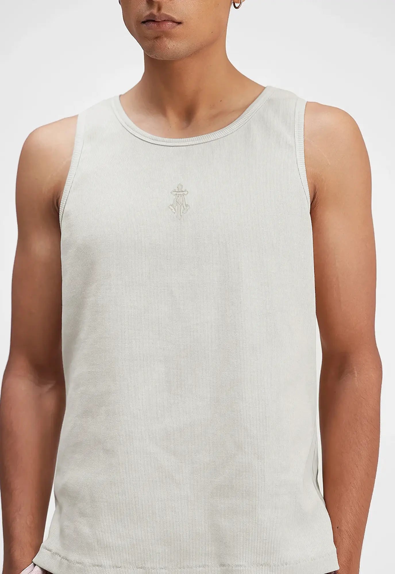 Alpha Cross Ribbed Vest