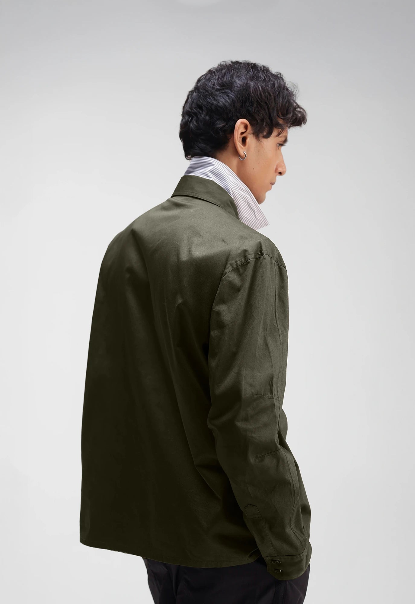 Military Relaxed Overshirt