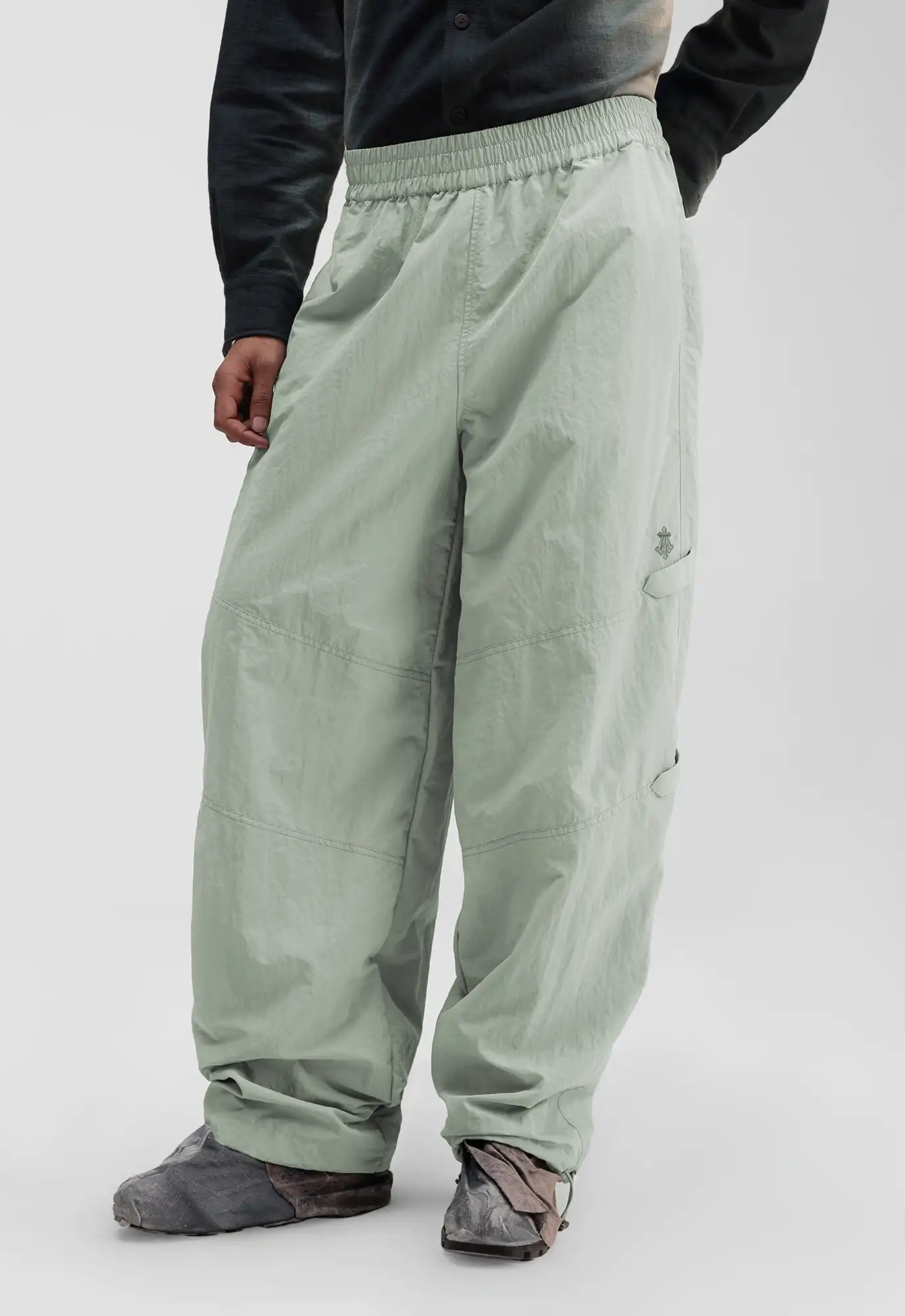 Panelled Windbreaker Pants