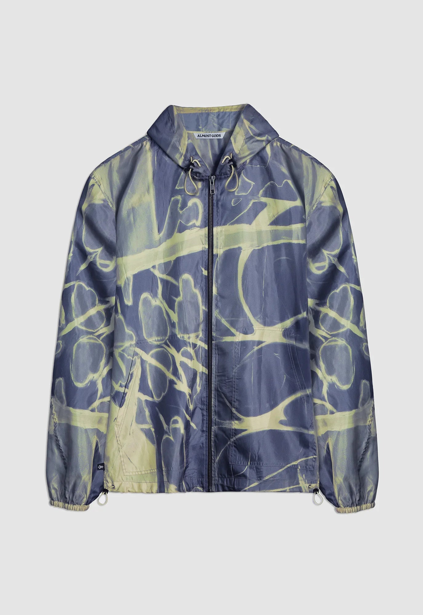 Felt Thorn Bloom Relaxed Windbreaker Jacket