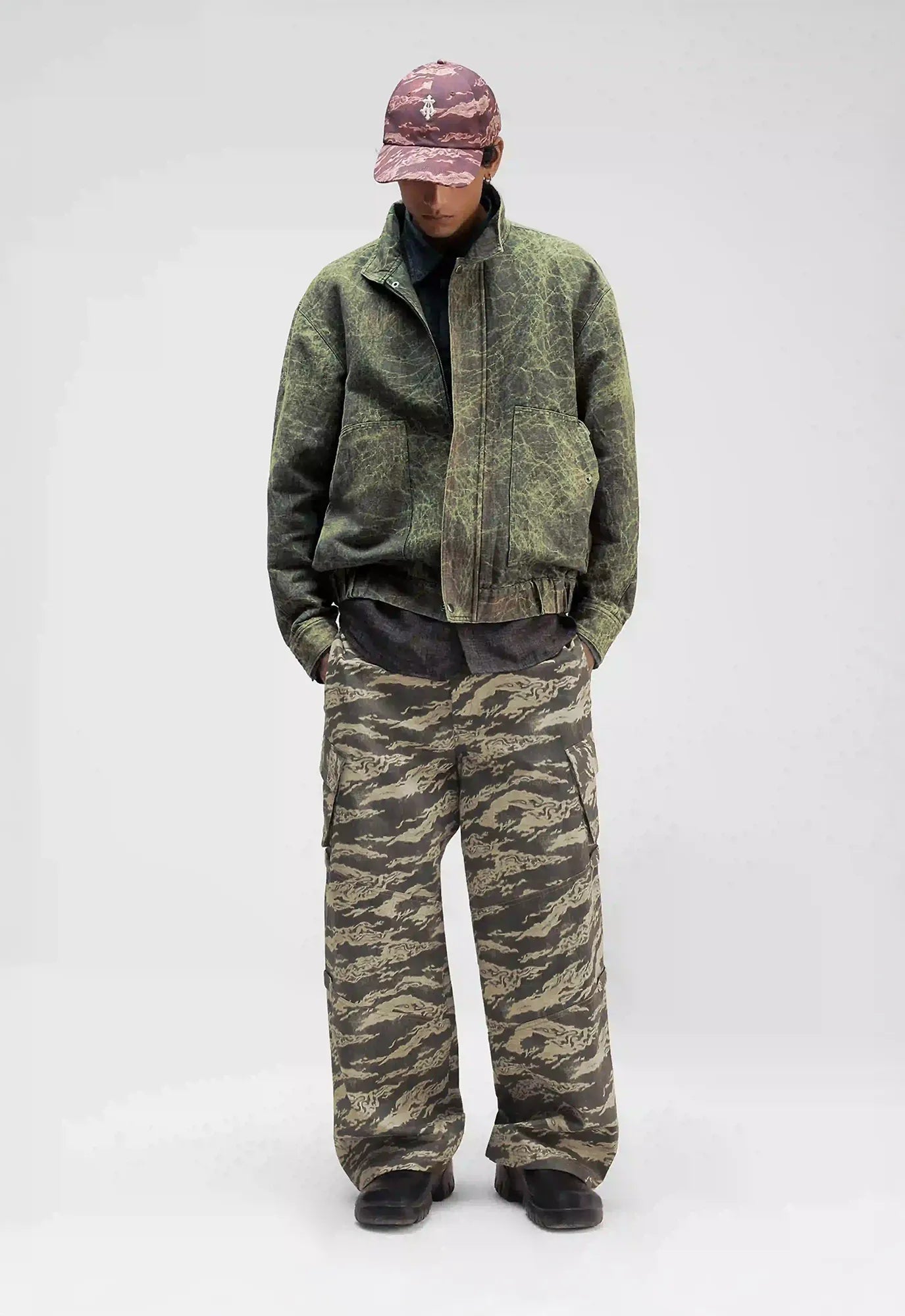 Acid Washed Mechanic Jacket