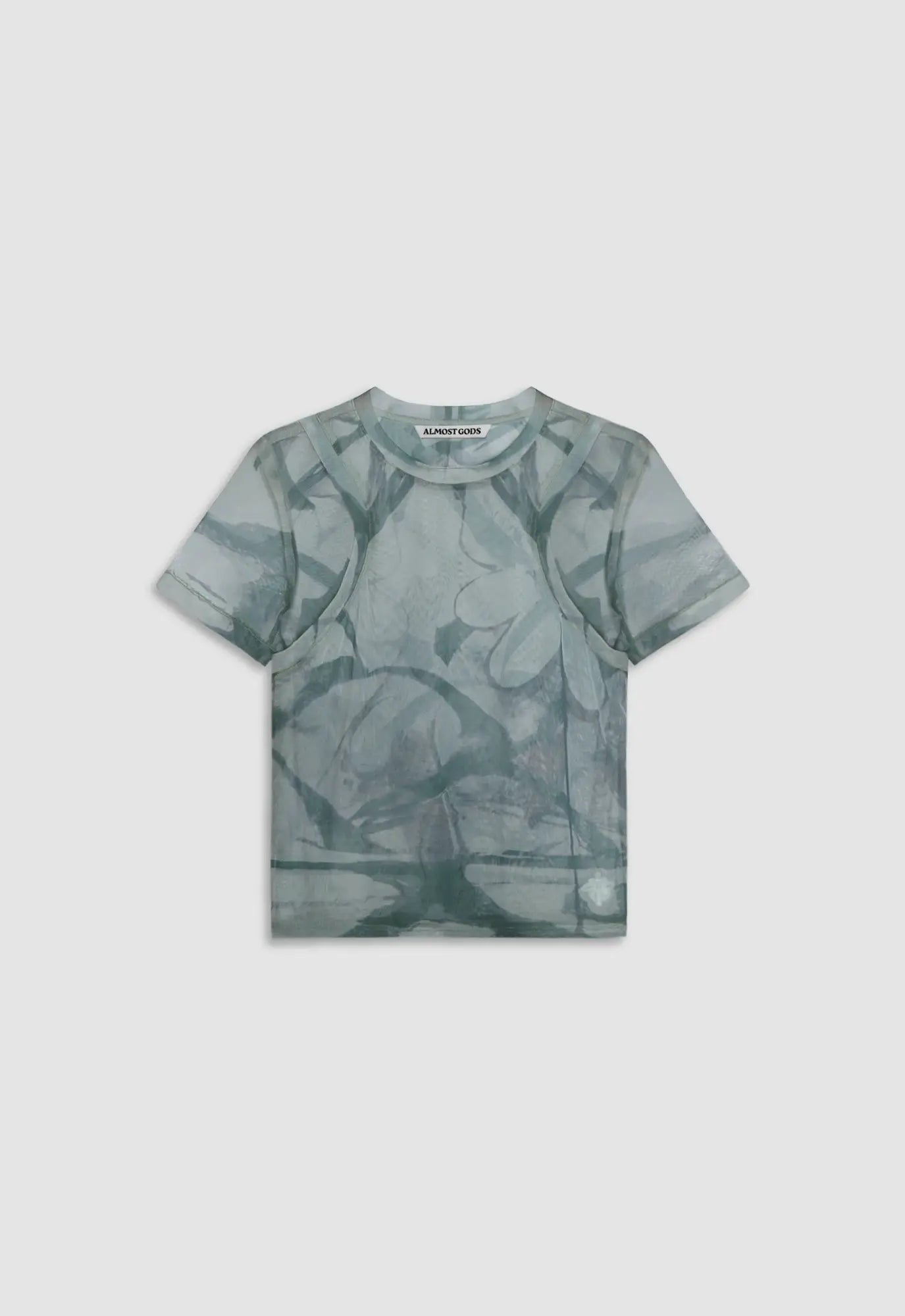 Floss Garden Layered Mesh Top