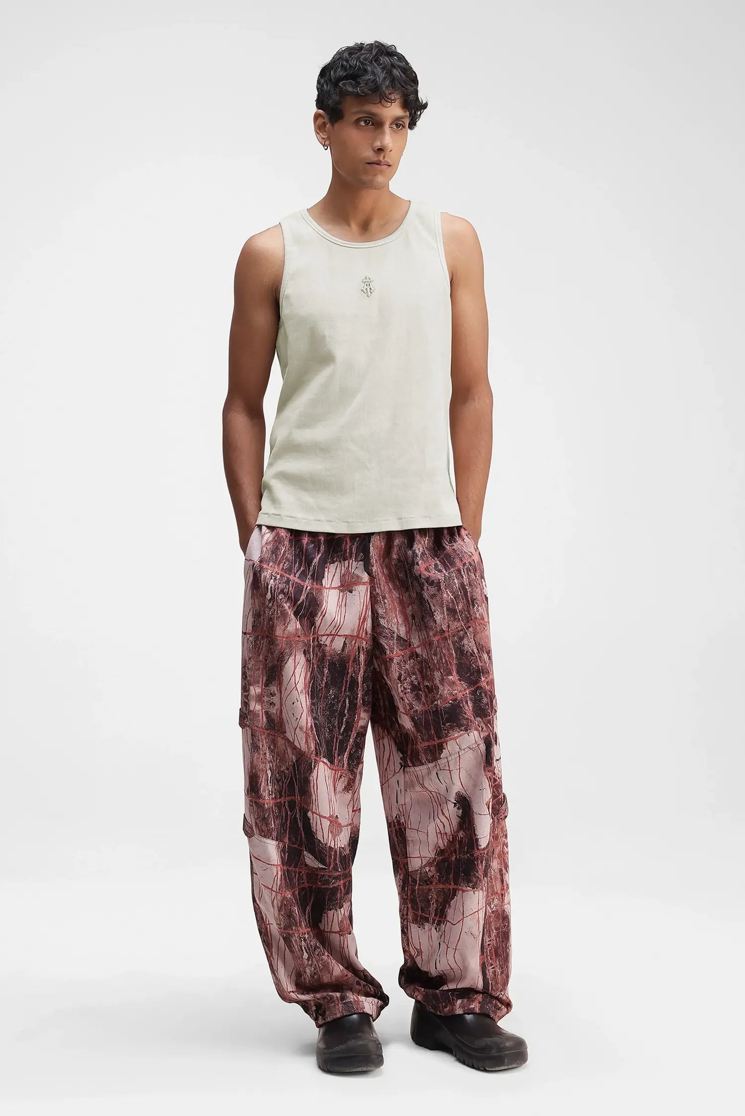 Alpha Cross Ribbed Vest