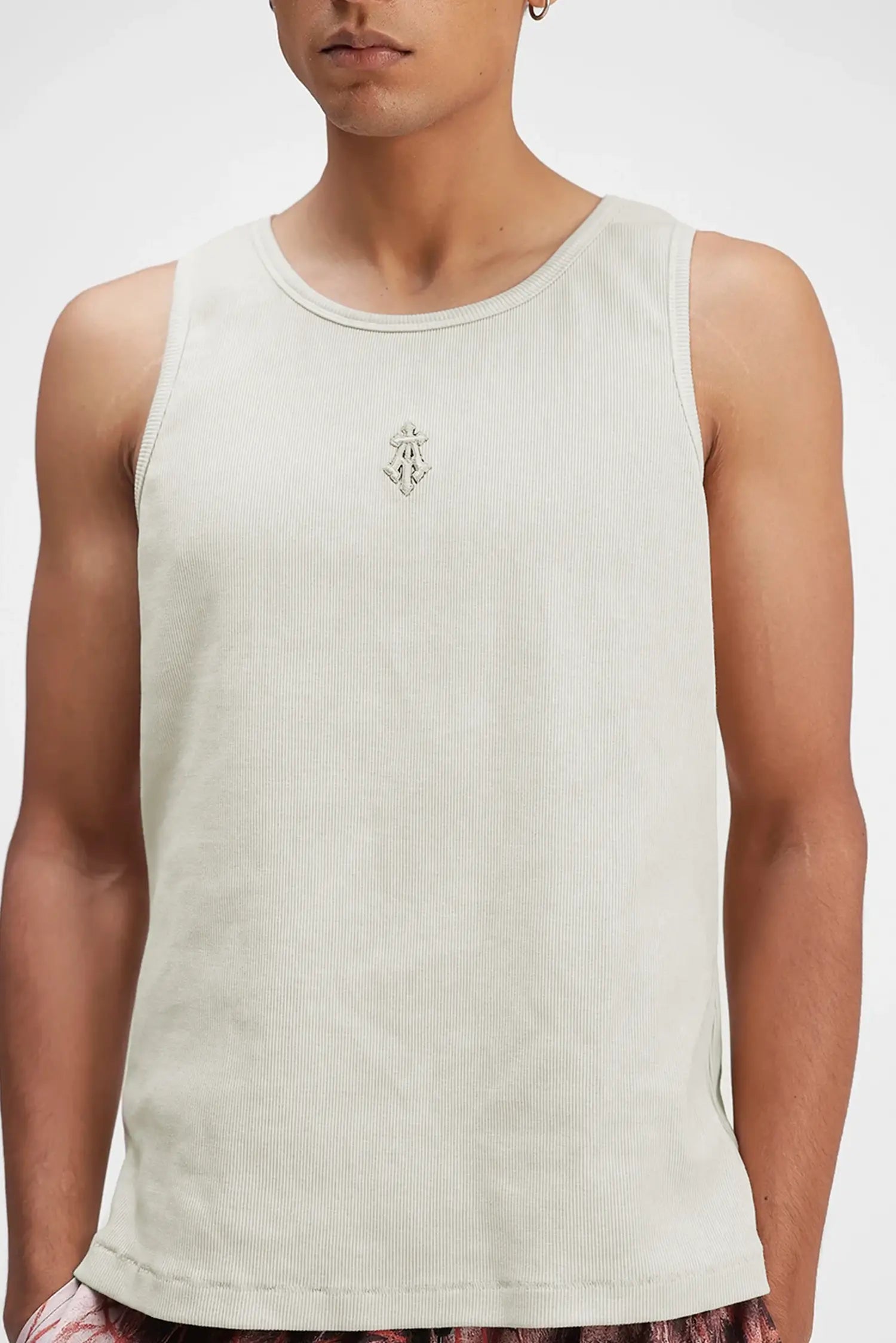 Alpha Cross Ribbed Vest