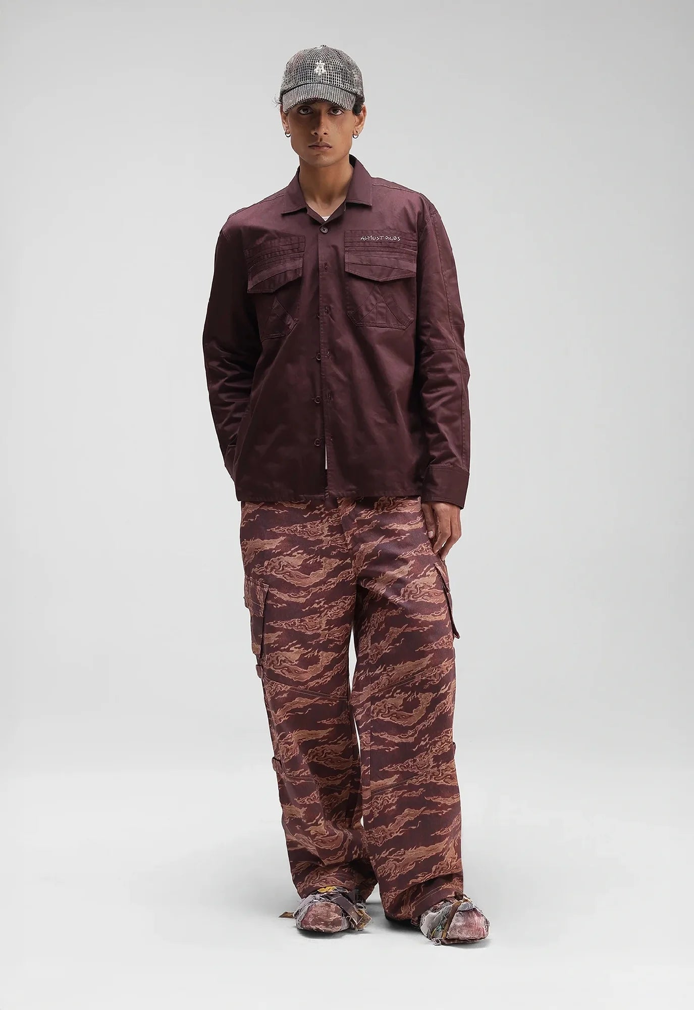 Military Relaxed Overshirt