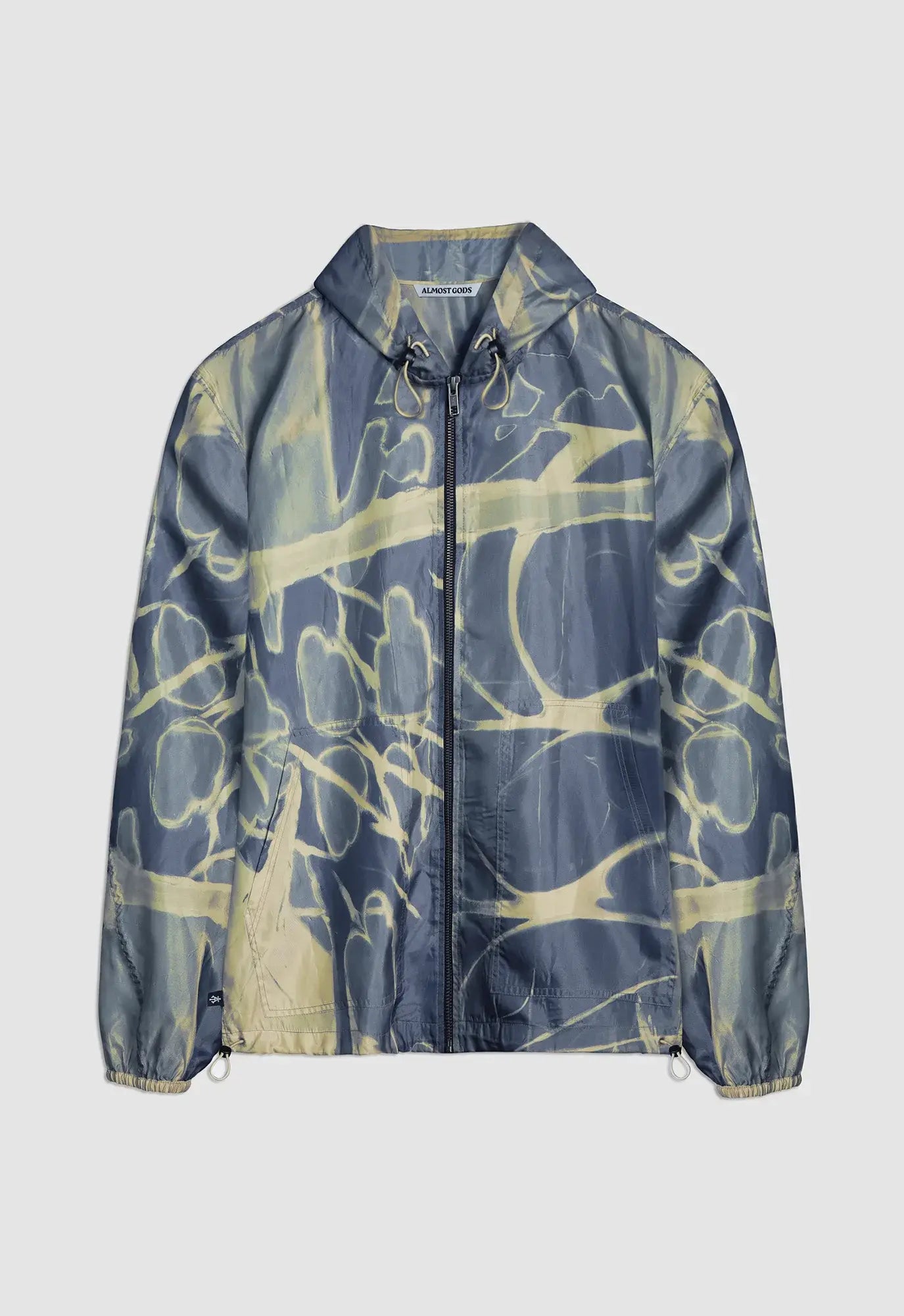 Felt Thorn Bloom Relaxed Windbreaker Jacket