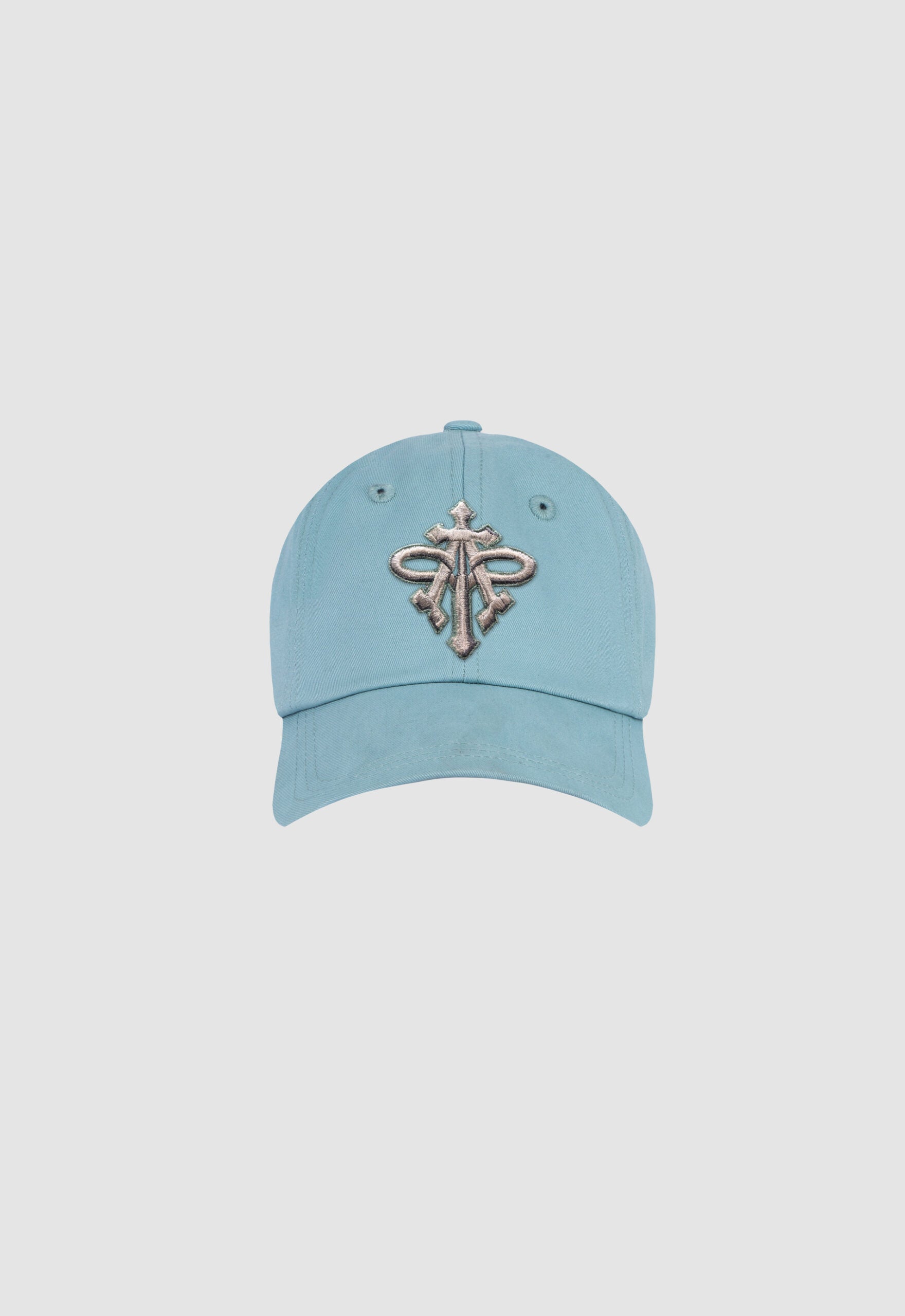Alpha Cross Chain Link Embroidered Cap