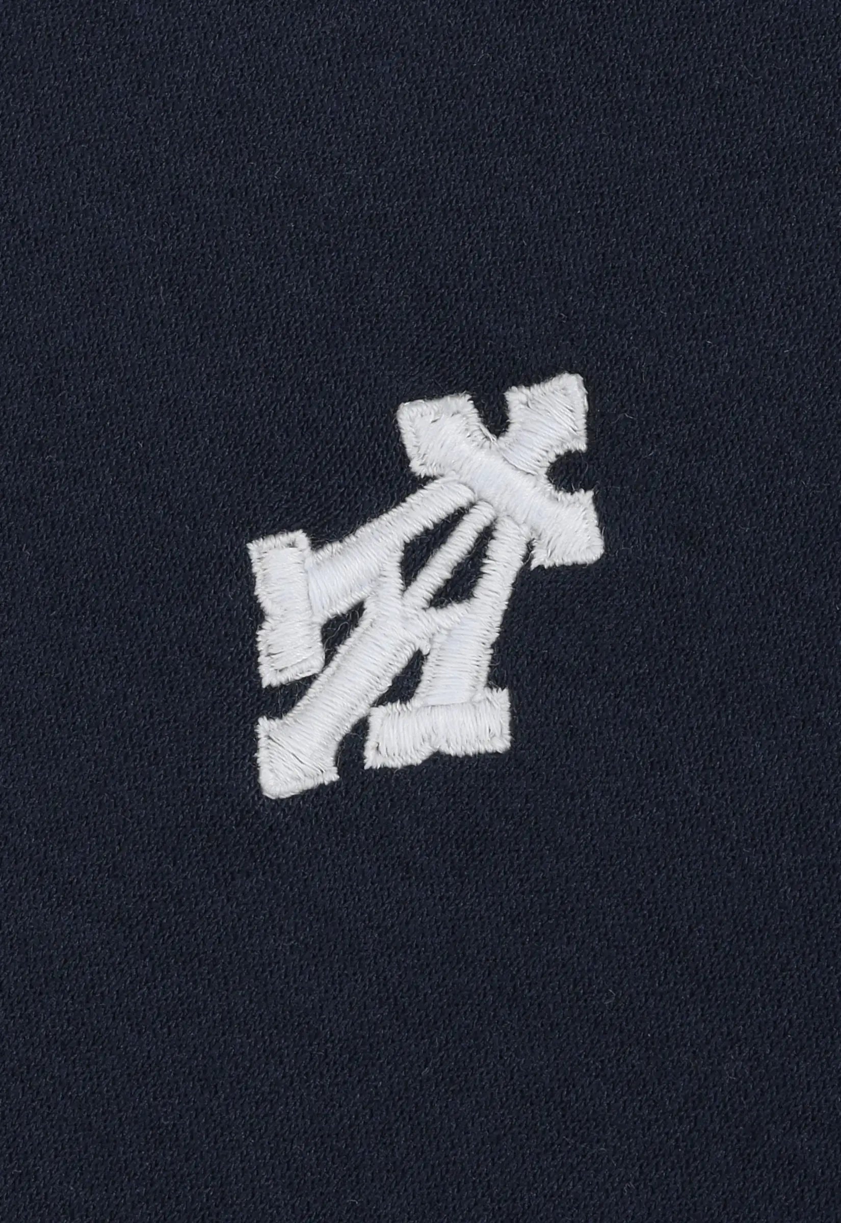 Alpha Cross Embroidered Sweatshirt In Navy