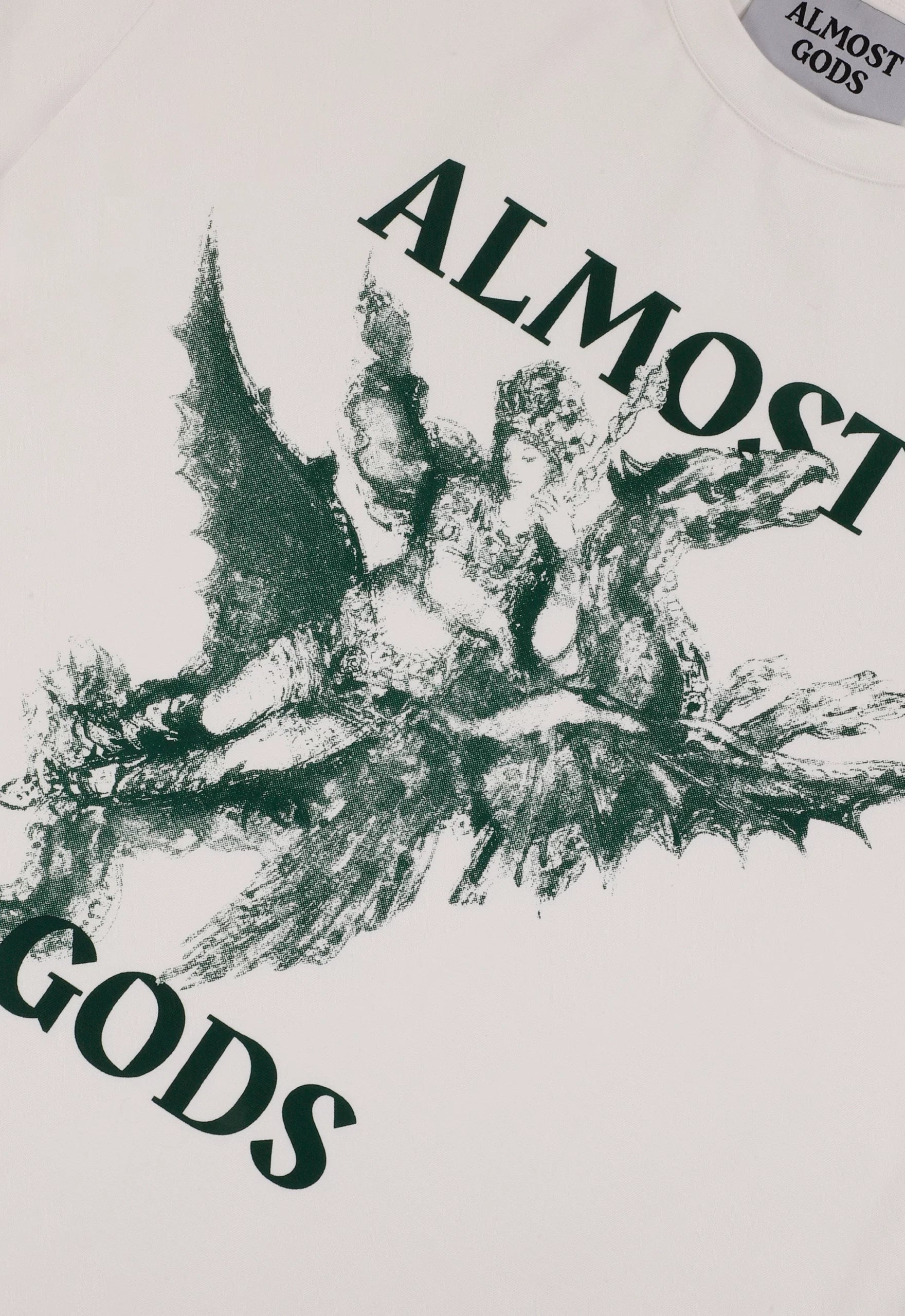 Dream Of The Orient Relaxed Tee In Off White