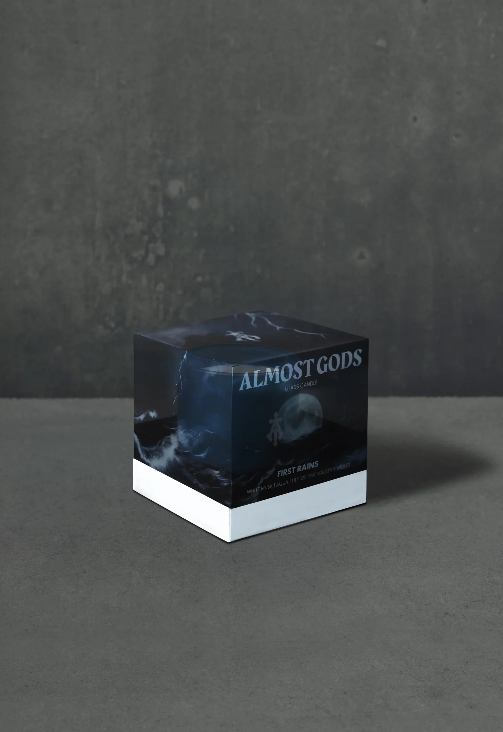 First Rains - Glass Candle