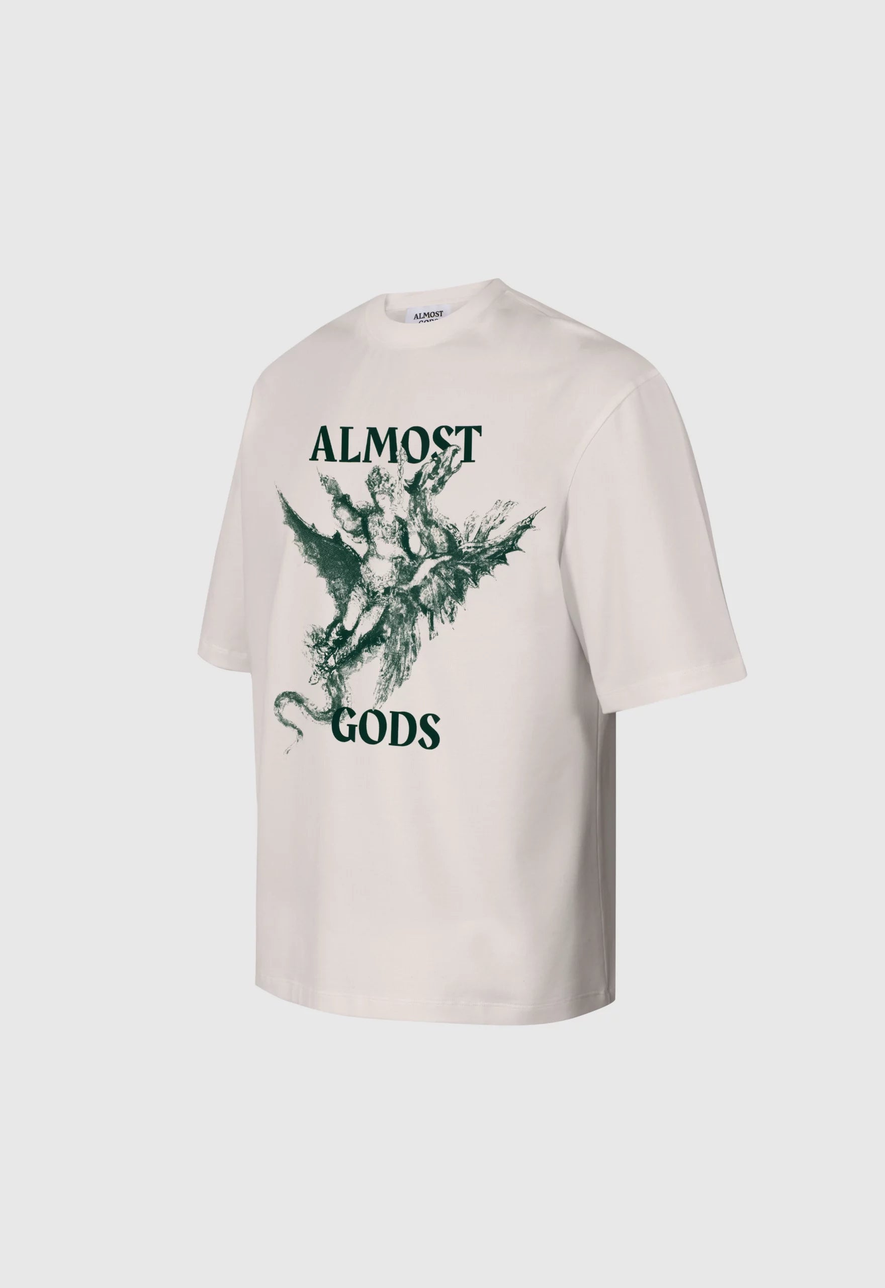 Dream Of The Orient Relaxed Tee In Off White