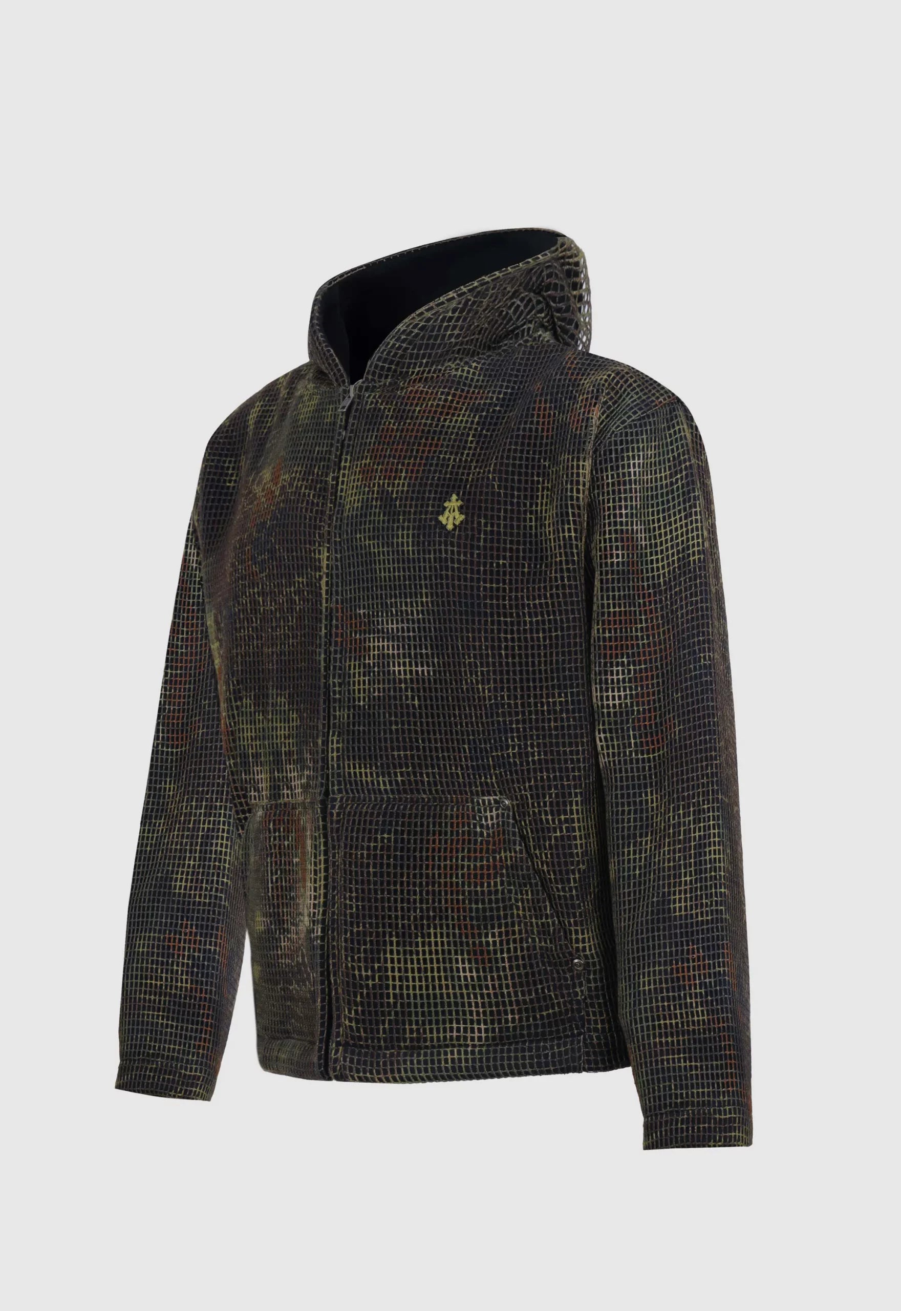 Mandrake Camo Net Zip Hoodie